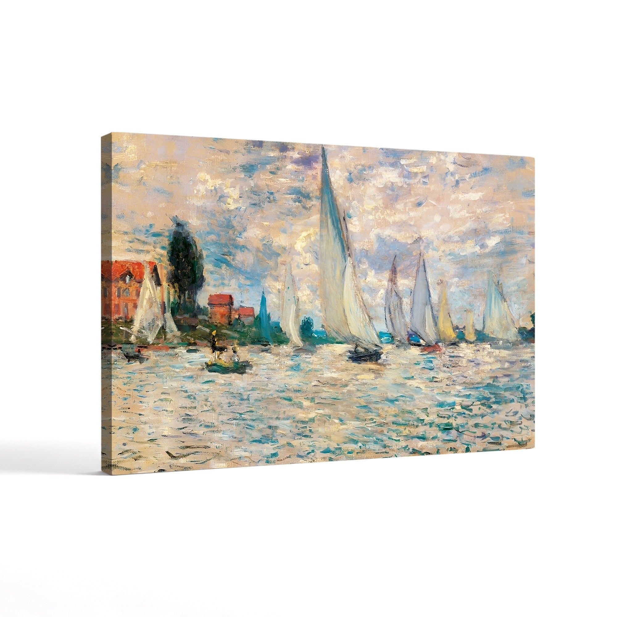Regattas at Argenteuil (Régates à Argenteuil), 1872 by Claude Monet