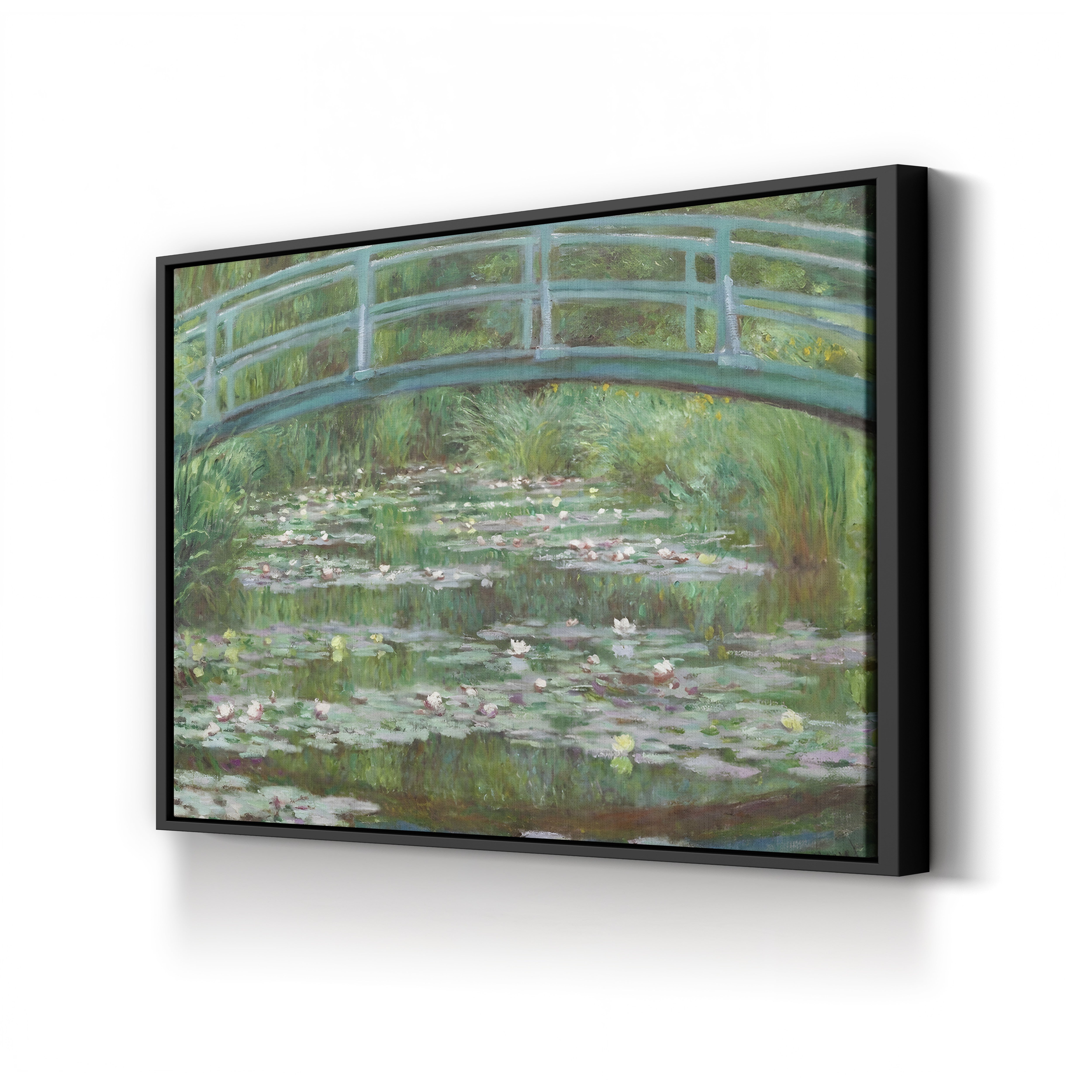 The Japanese Footbridge (Le Pont japonais), 1899 by Claude Monet