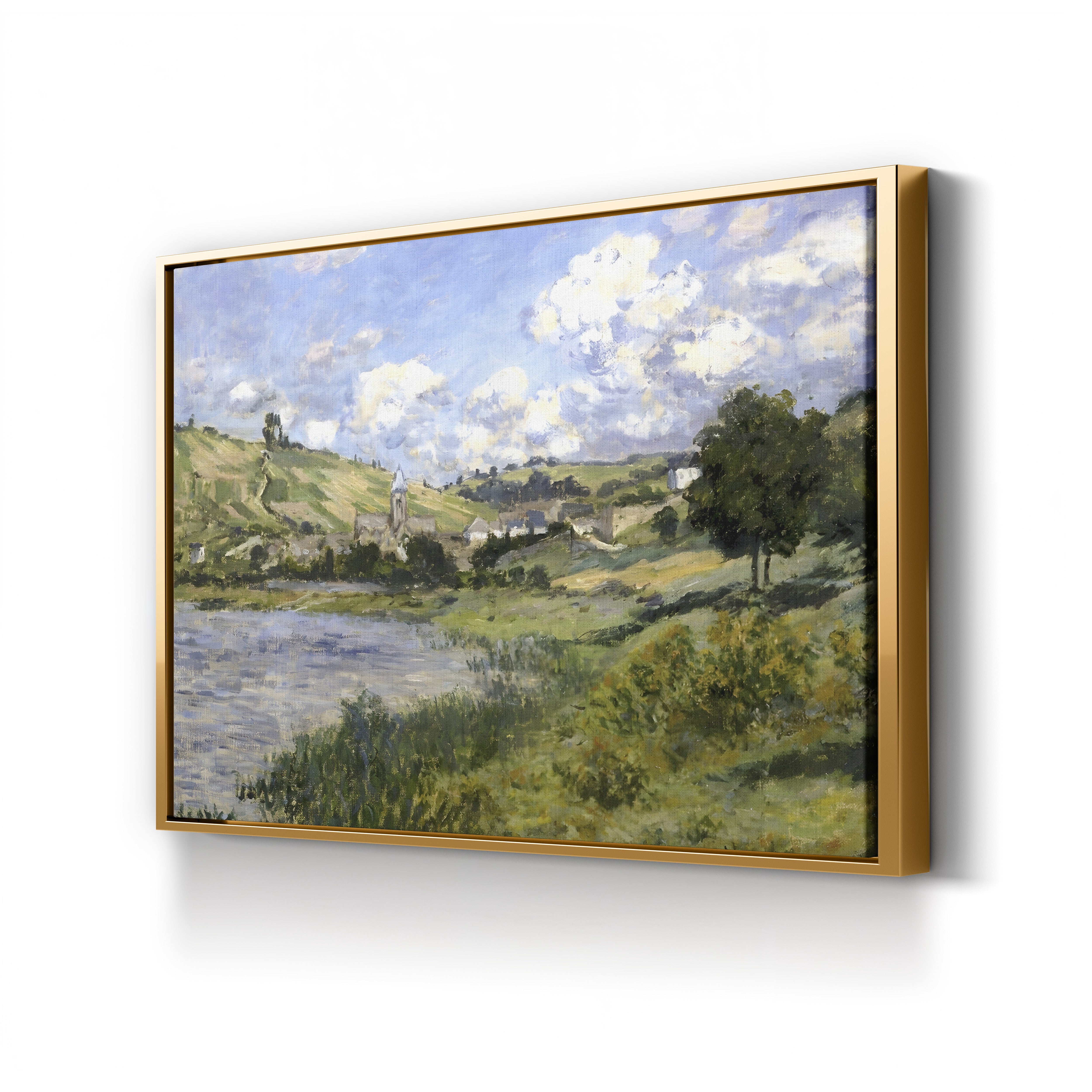 Landscape at Vétheuil (Paysage à Vétheuil), 1879 by Claude Monet