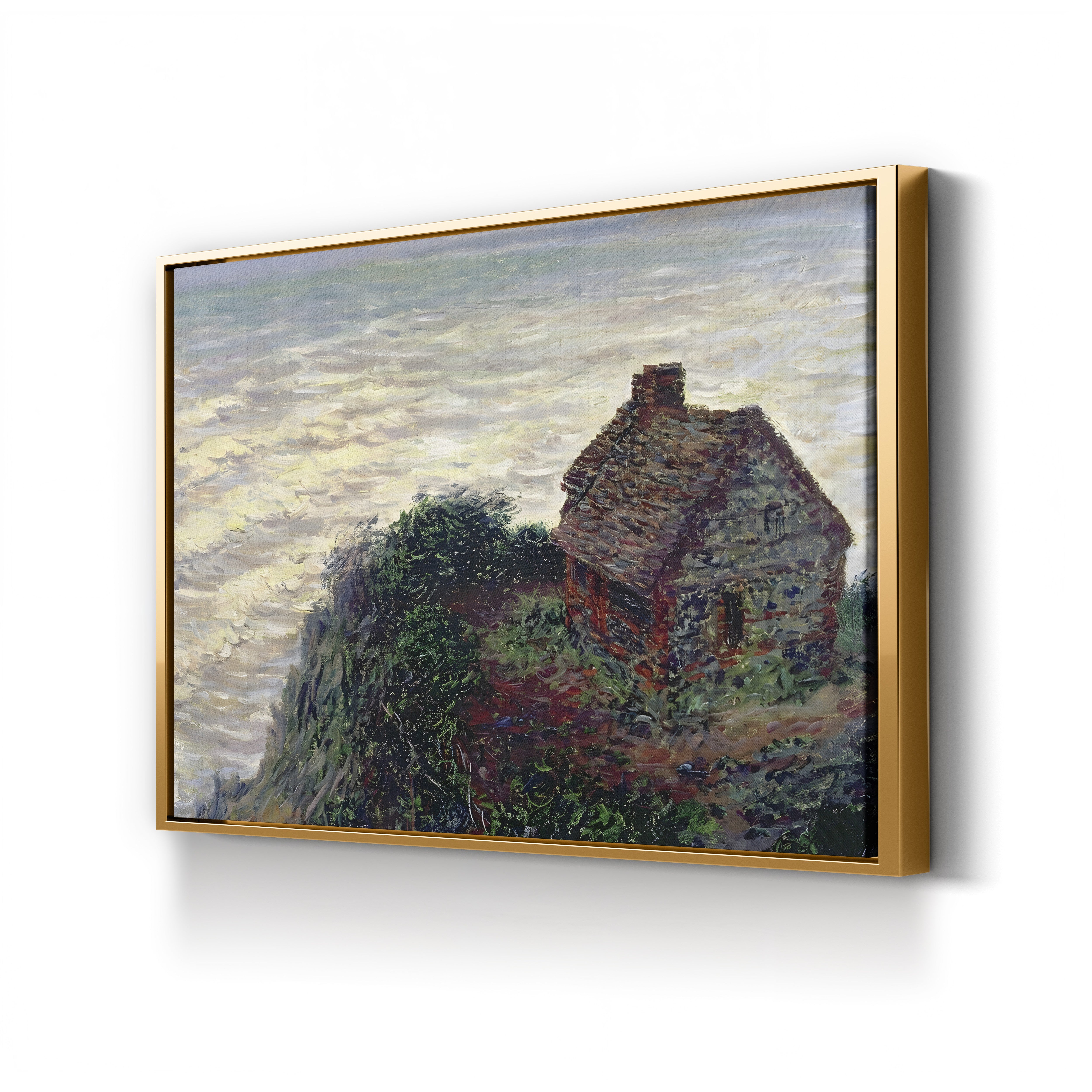 The Customs Officer’s House at Varengeville (La Cabane du douanier à Varengeville), 1882 by Claude Monet