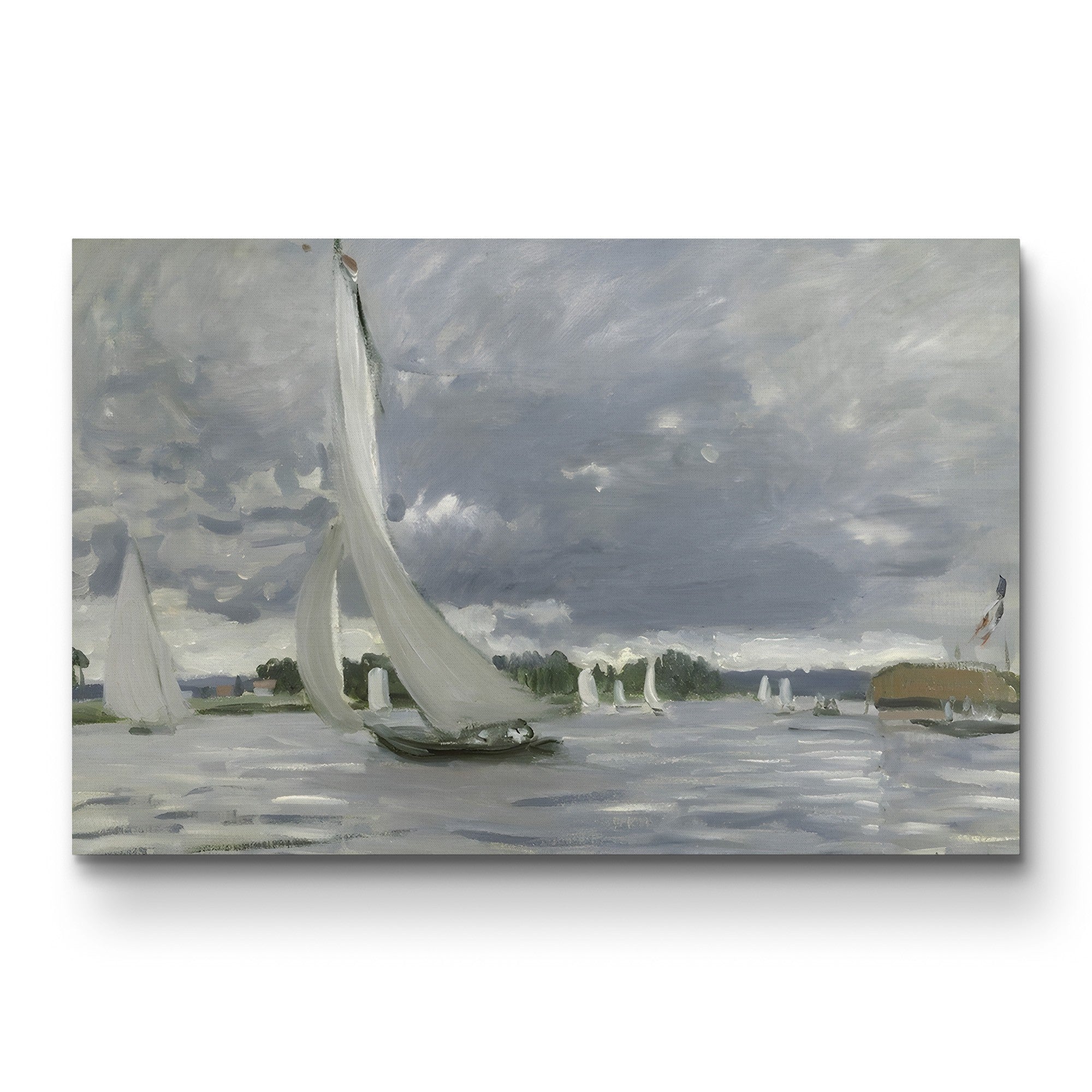 Regatta at Argenteuil (Régates à Argenteuil), 1872 by Claude Monet
