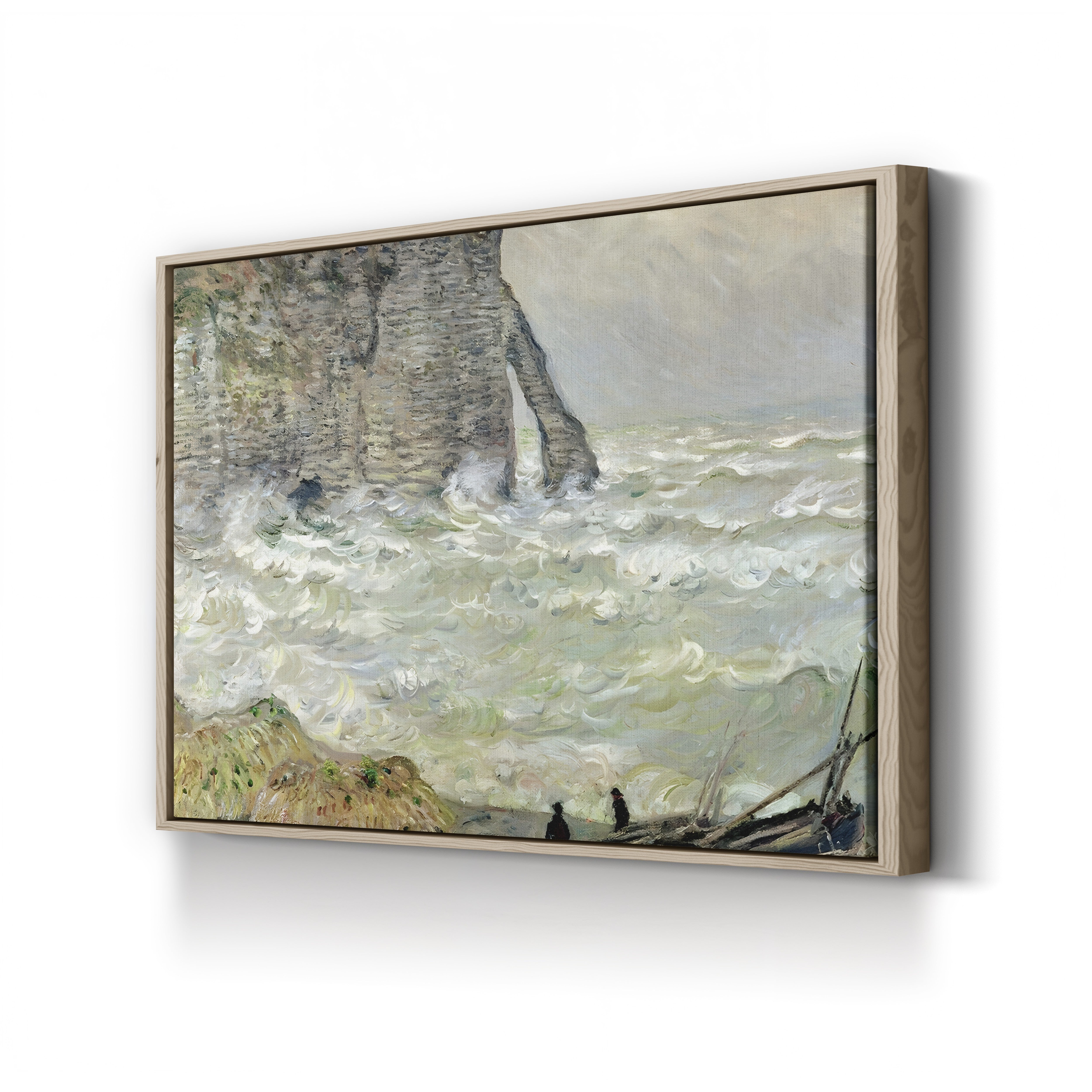 Rough Sea at Étretat (Étretat, mer agitée), 1883 by Claude Monet