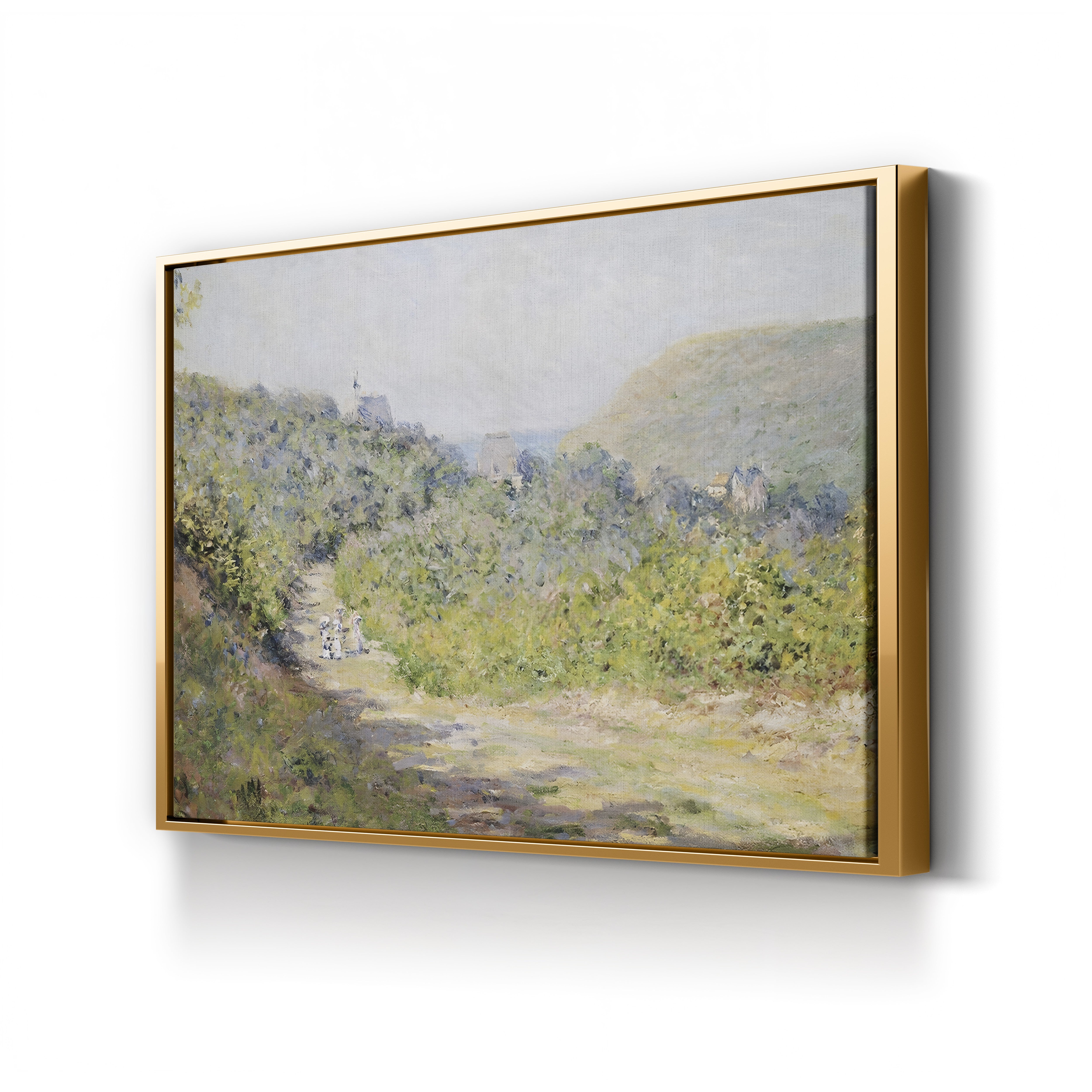 Aux Petites Dalles, 1884 – Claude Monet Wall Art | Impressionist Normandy Coastal Canvas Print