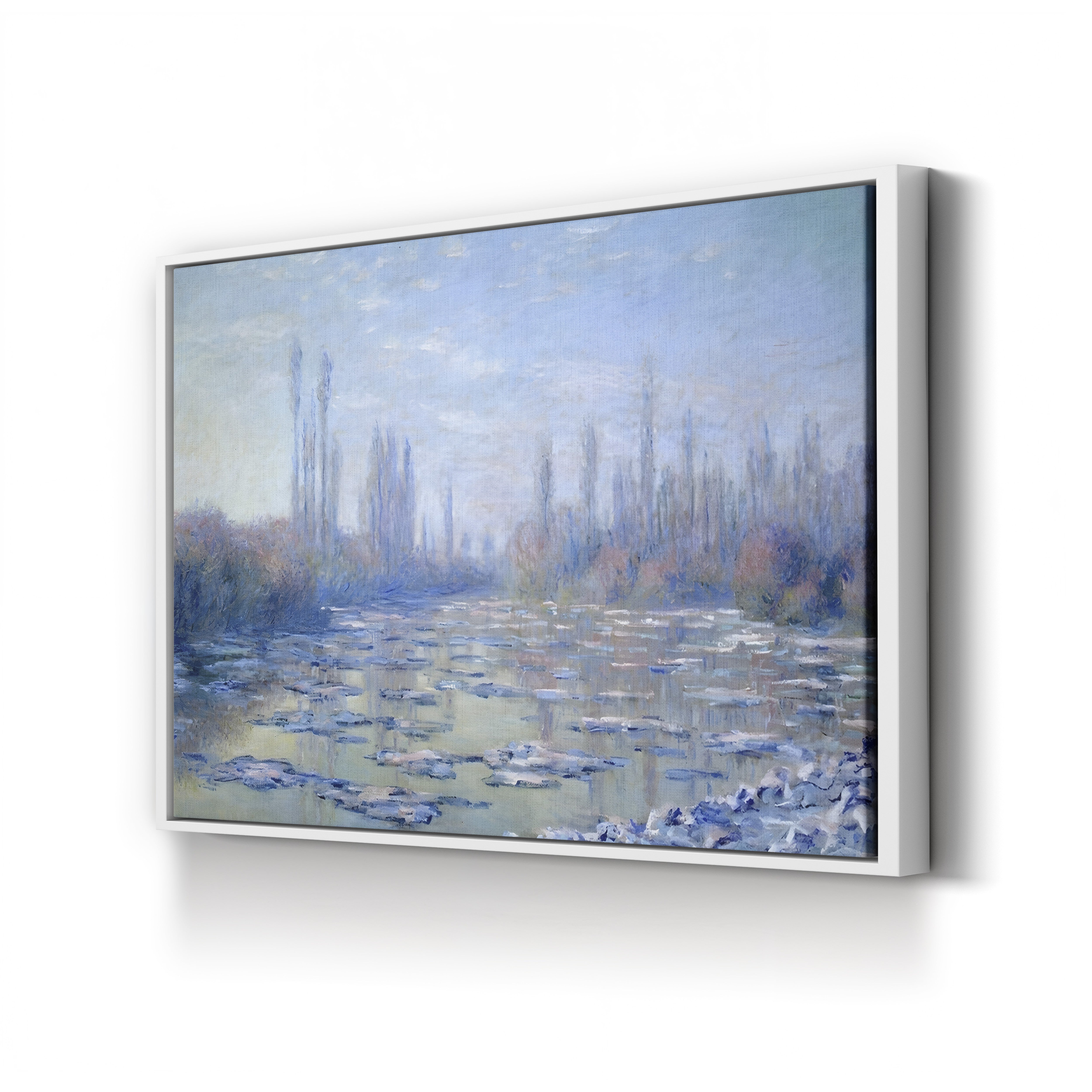The Ice Floes (Les Glaçons), 1880 by Claude Monet