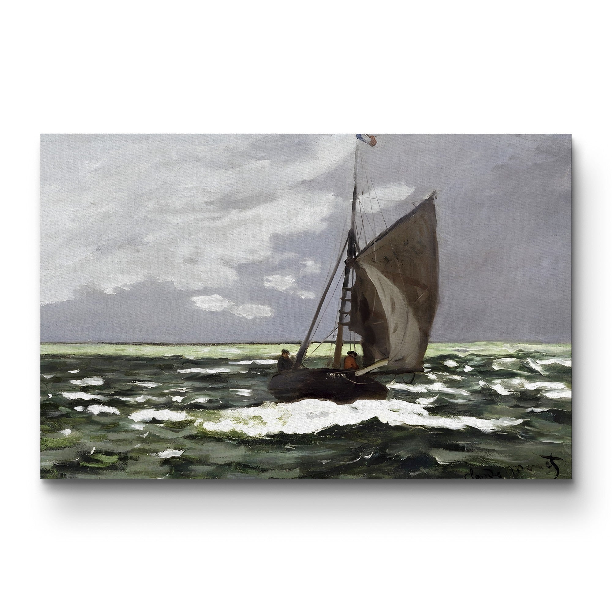 Seascape, Storm, 1866 by Claude Monet