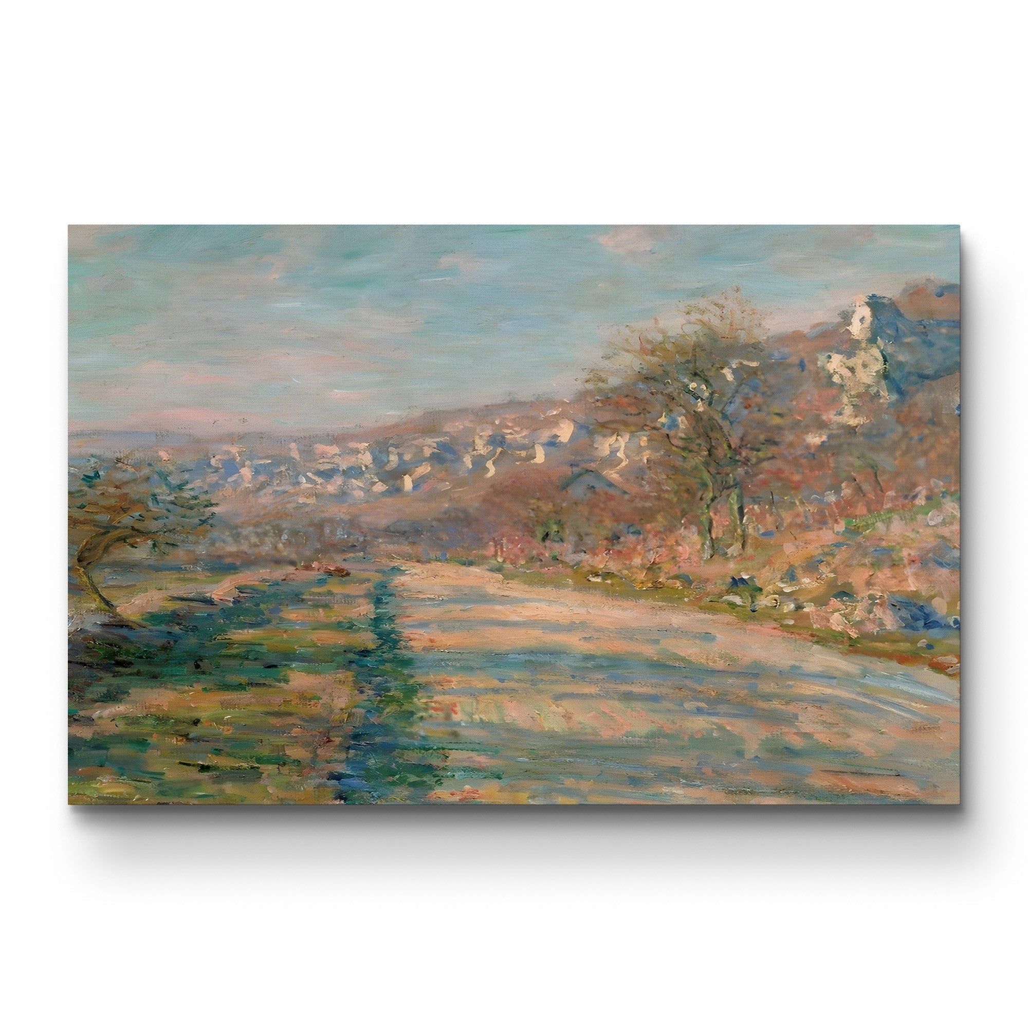 Road of La Roche-Guyon (Route de La Roche-Guyon), 1880 by Claude Monet