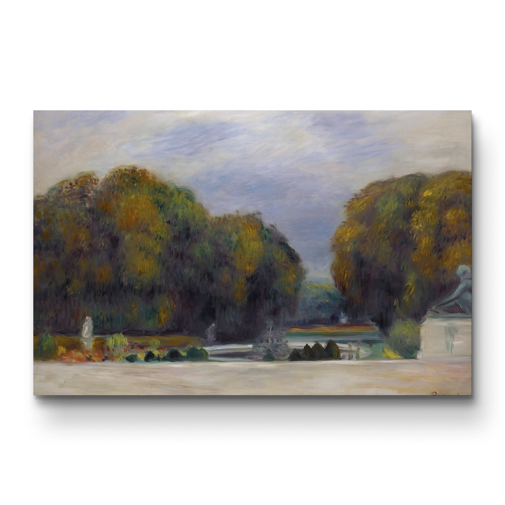 Versailles, 1900–1905 – Pierre-Auguste Renoir Wall Art | Impressionist Garden Canvas Print