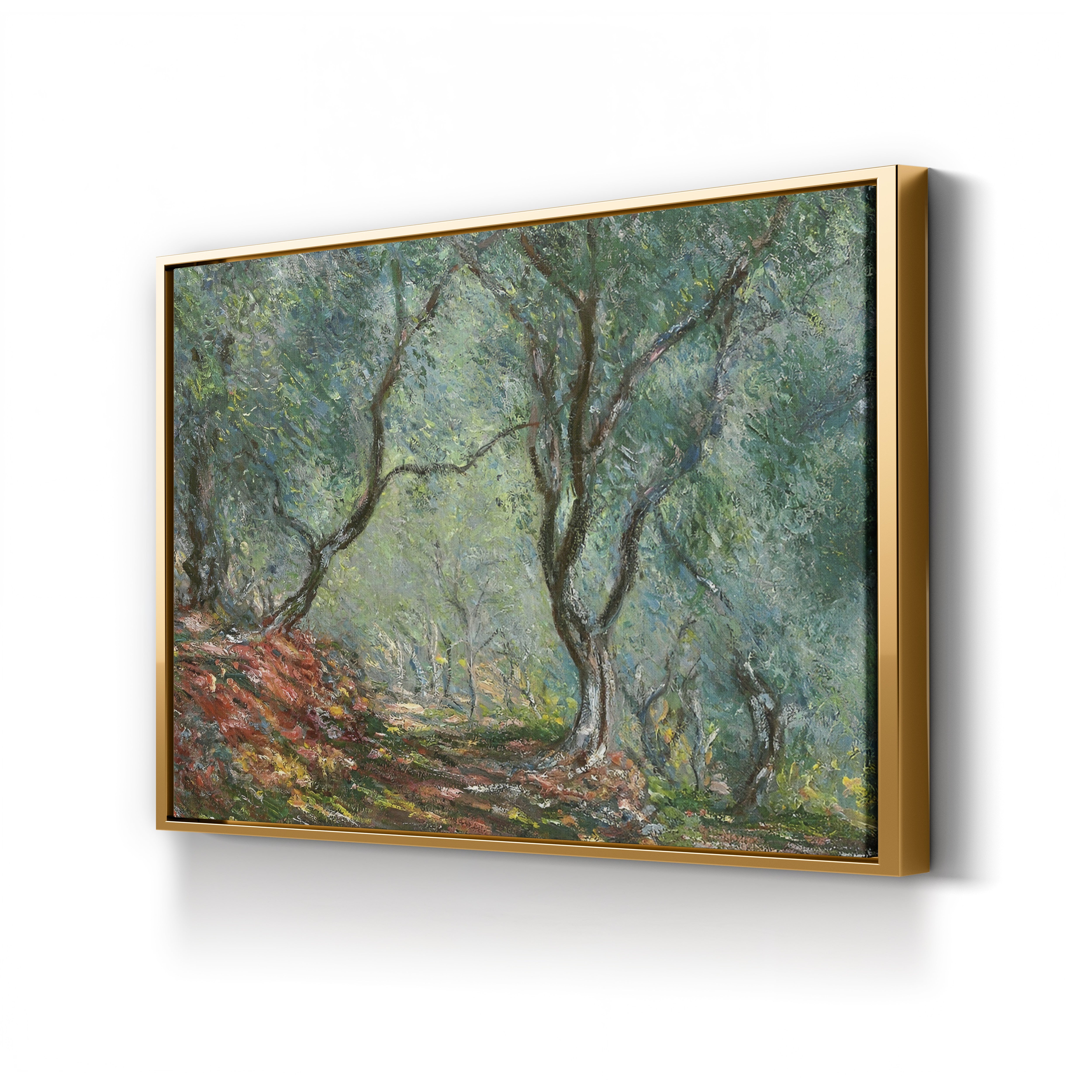 Olive Trees in the Moreno Garden (Bois d’oliviers au jardin Moreno), 1884 by Claude Monet