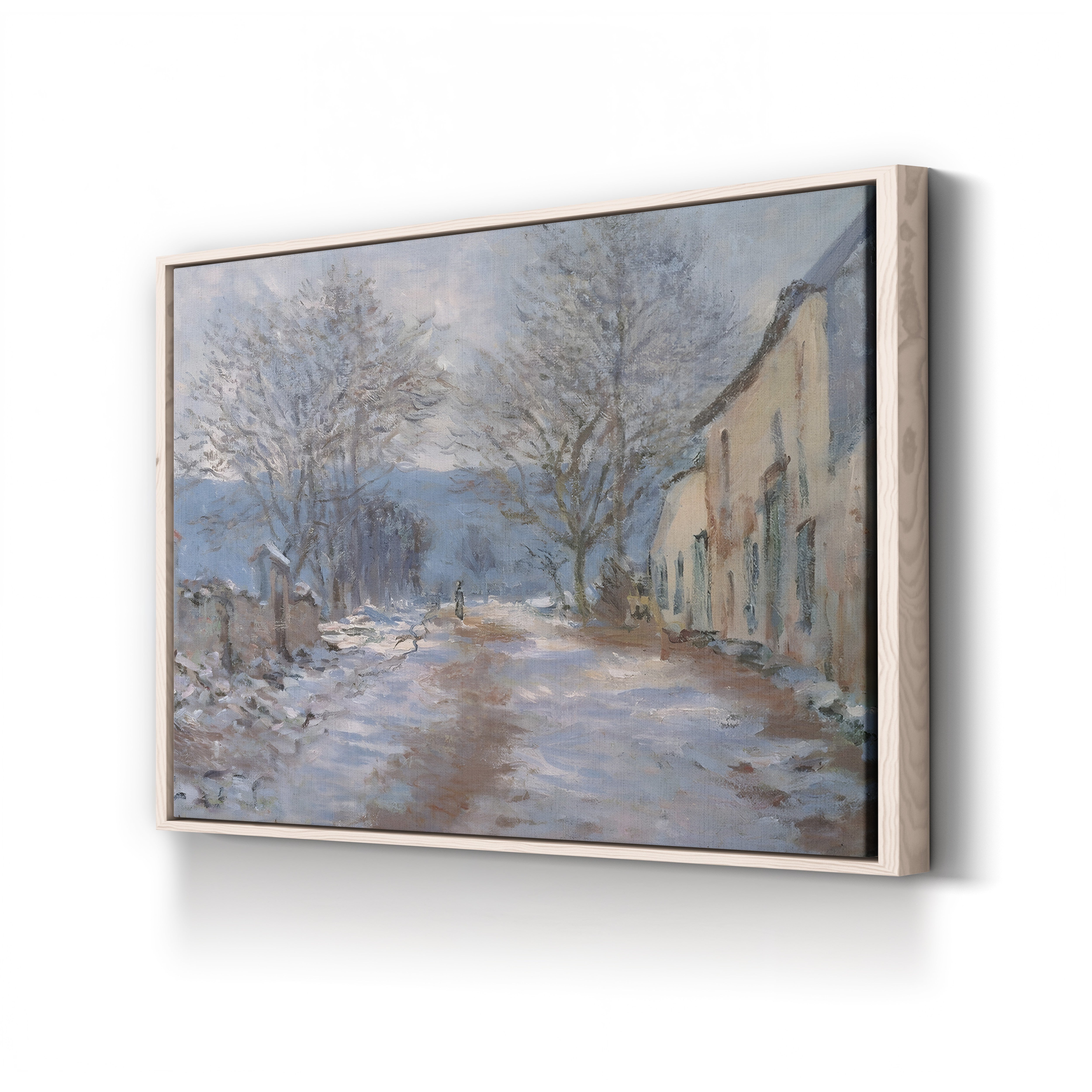 Snow in Limetz (Effet de Neige à Limetz), 1886 by Claude Monet