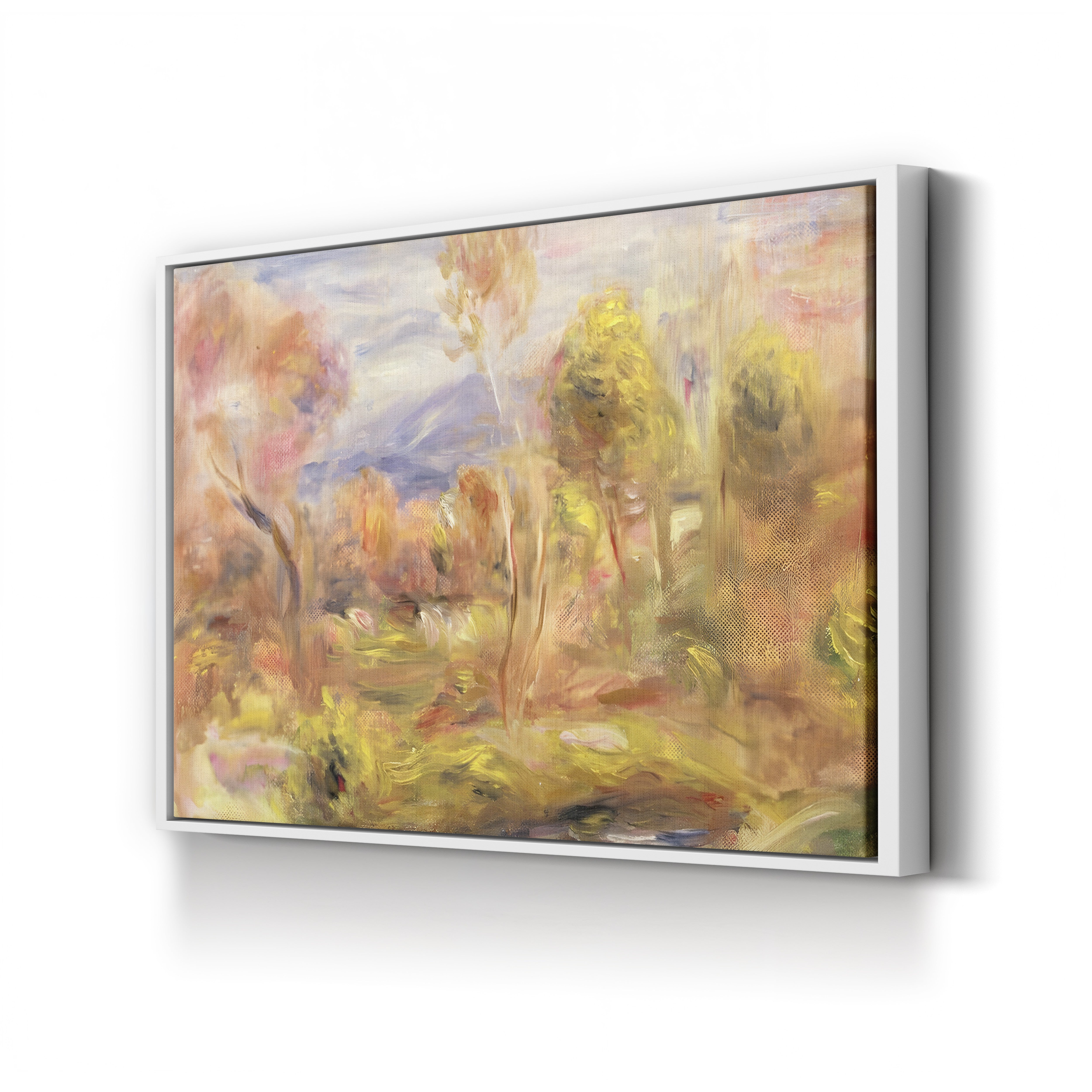 Glade, 1909 – Pierre-Auguste Renoir Wall Art | Late Impressionist Landscape Canvas Print