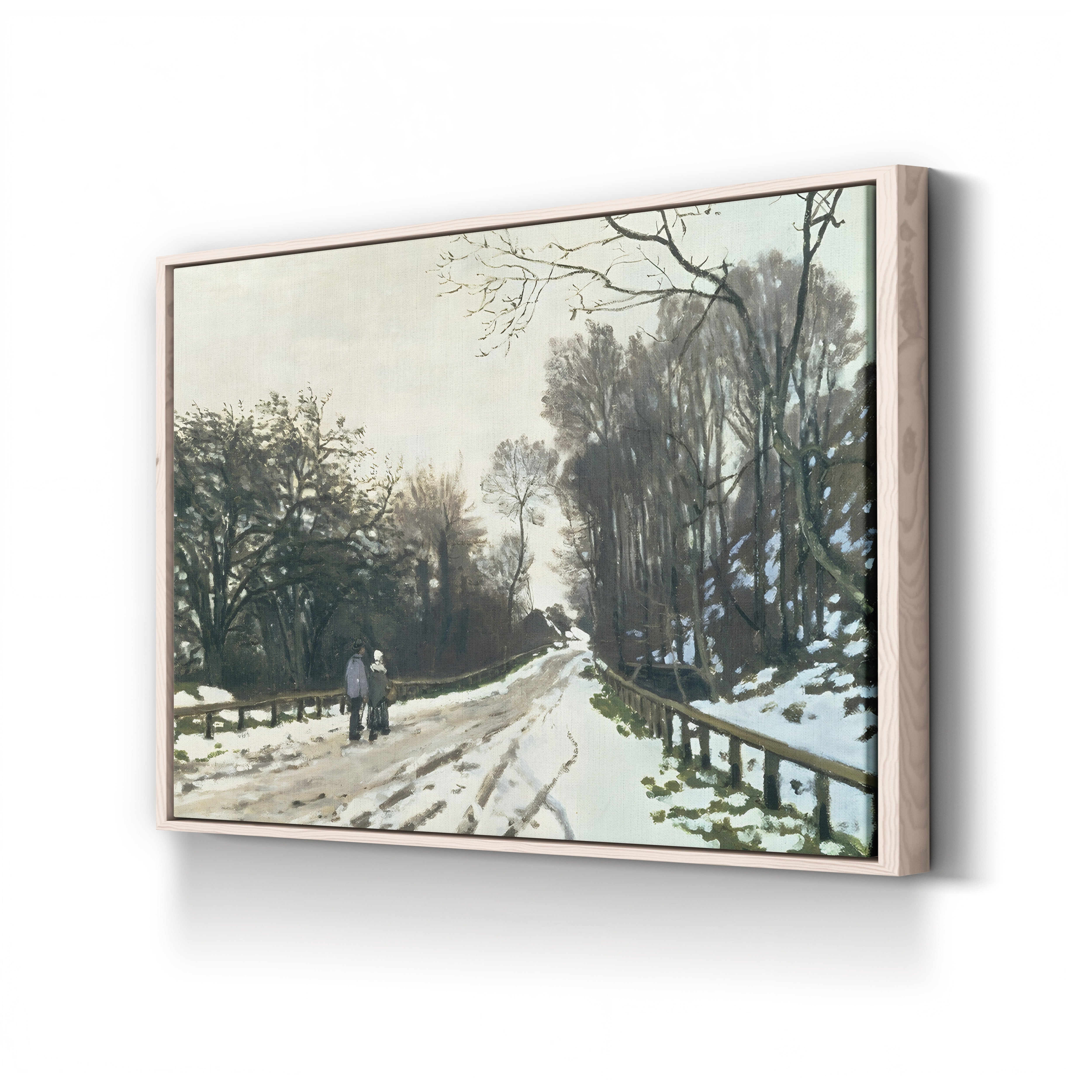 Road toward the Farm Saint-Siméon, Honfleur (Route de la Ferme Saint-Siméon), 1867 by Claude Monet