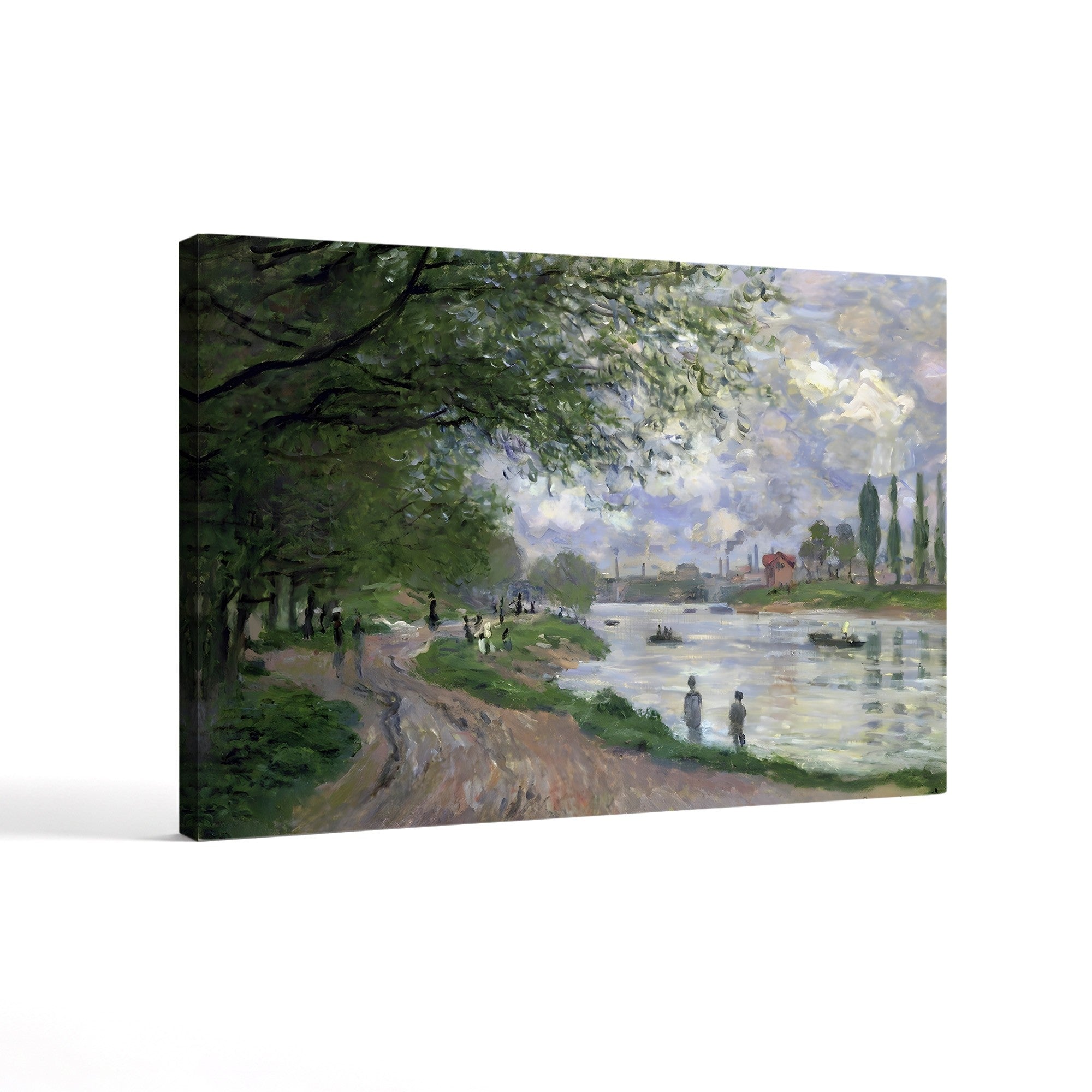 The Island of La Grande Jatte (L’Île de la Grande Jatte), 1878 by Claude Monet