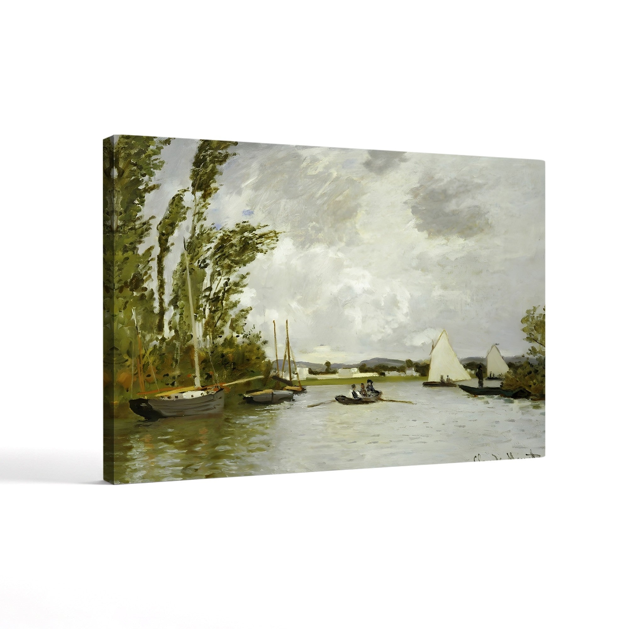 The Little Branch of the Seine at Argenteuil (Le Petit Bras de la Seine à Argenteuil), 1872 by Claude Monet