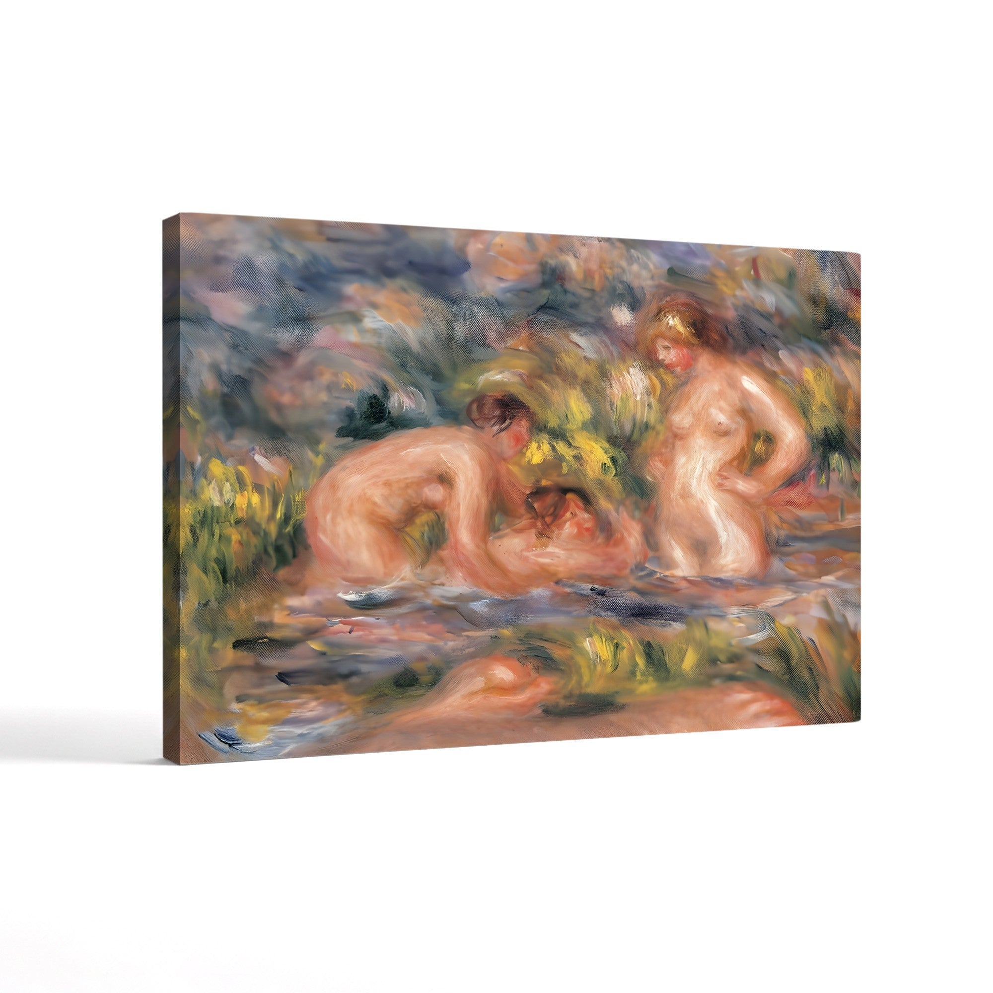 Bathers, c. 1918–1919 – Pierre-Auguste Renoir Wall Art | Late Impressionist Nude Canvas Print