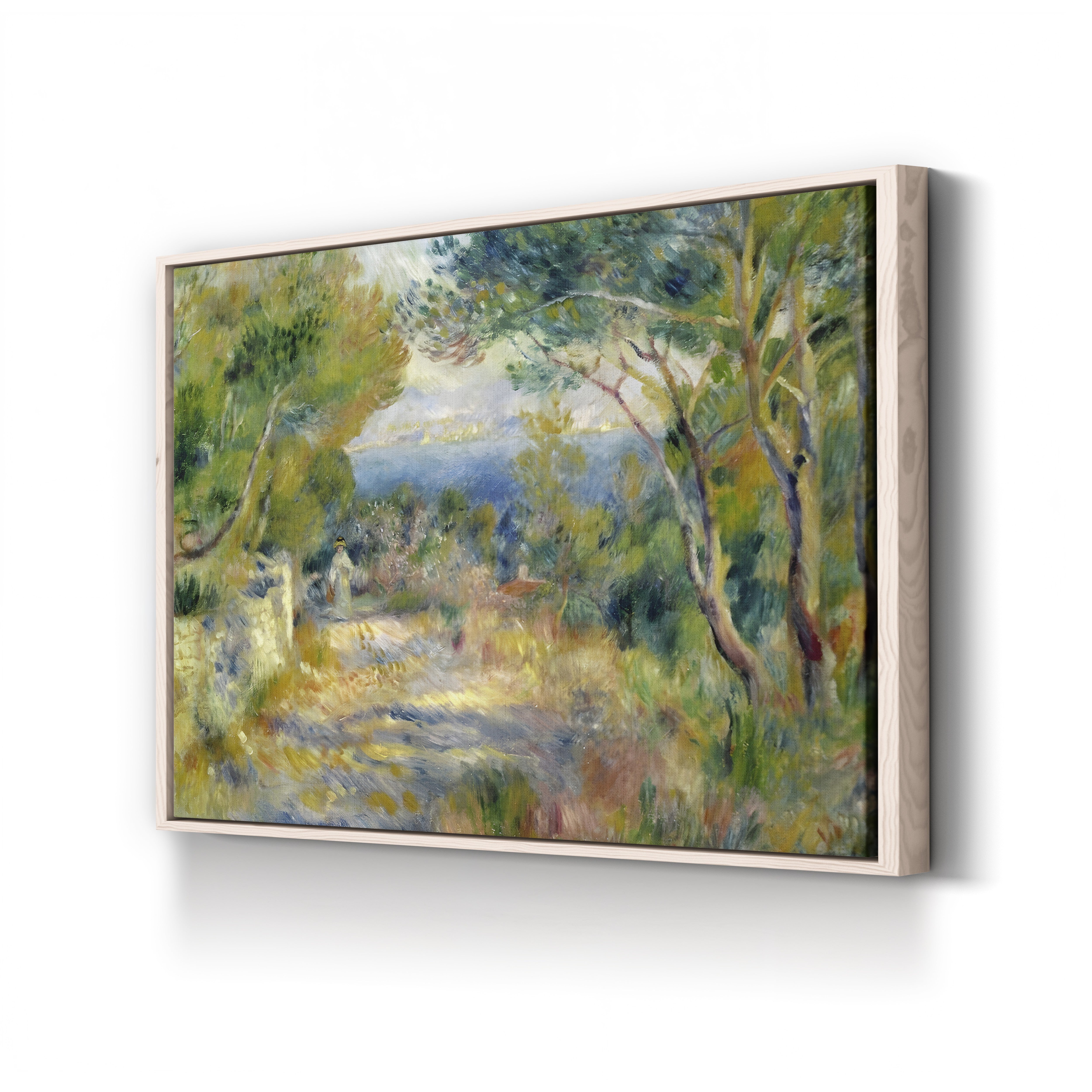 L'Estaque, 1882 – Renoir Wall Art | Impressionist Landscape Canvas
