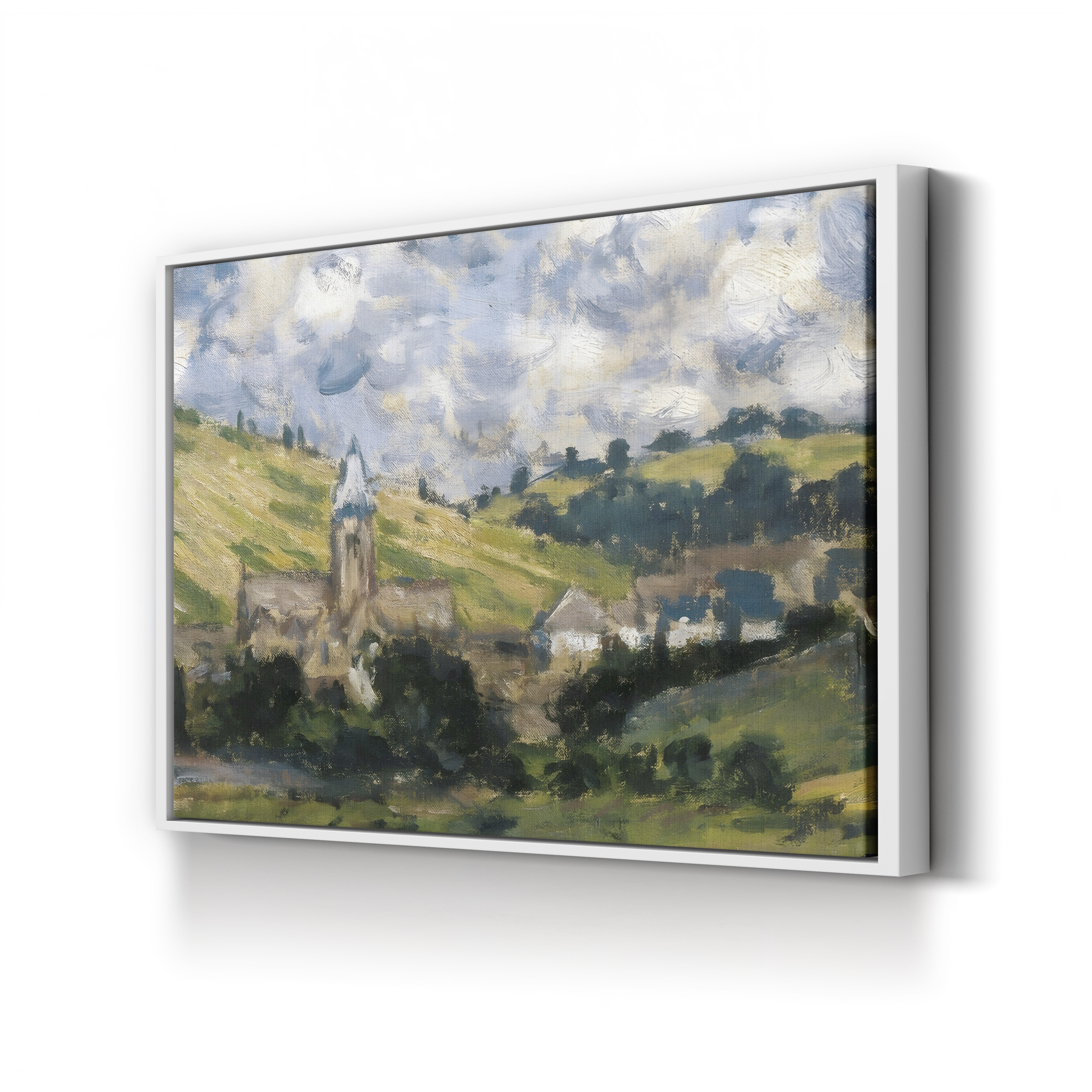 The Village of Vétheuil (Le Village de Vétheuil), 1879 by Claude Monet