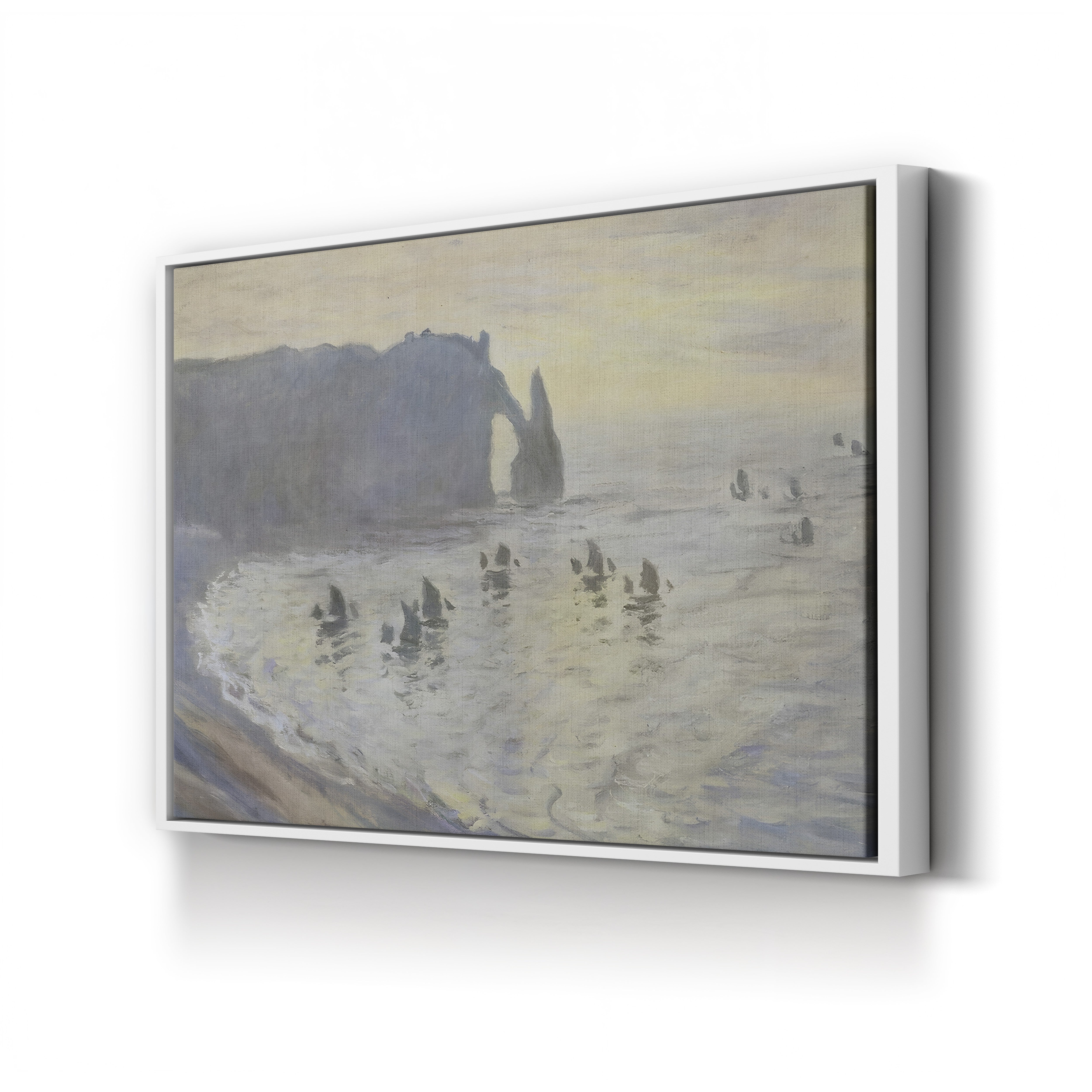 The Cliffs at Étretat (Falaises d’Étretat), 1886 by Claude Monet