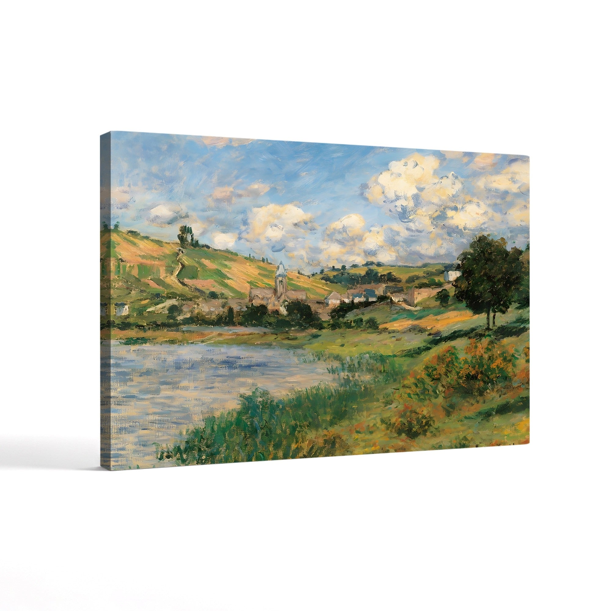 Landscape, Vétheuil (Paysage, Vétheuil), 1879 by Claude Monet
