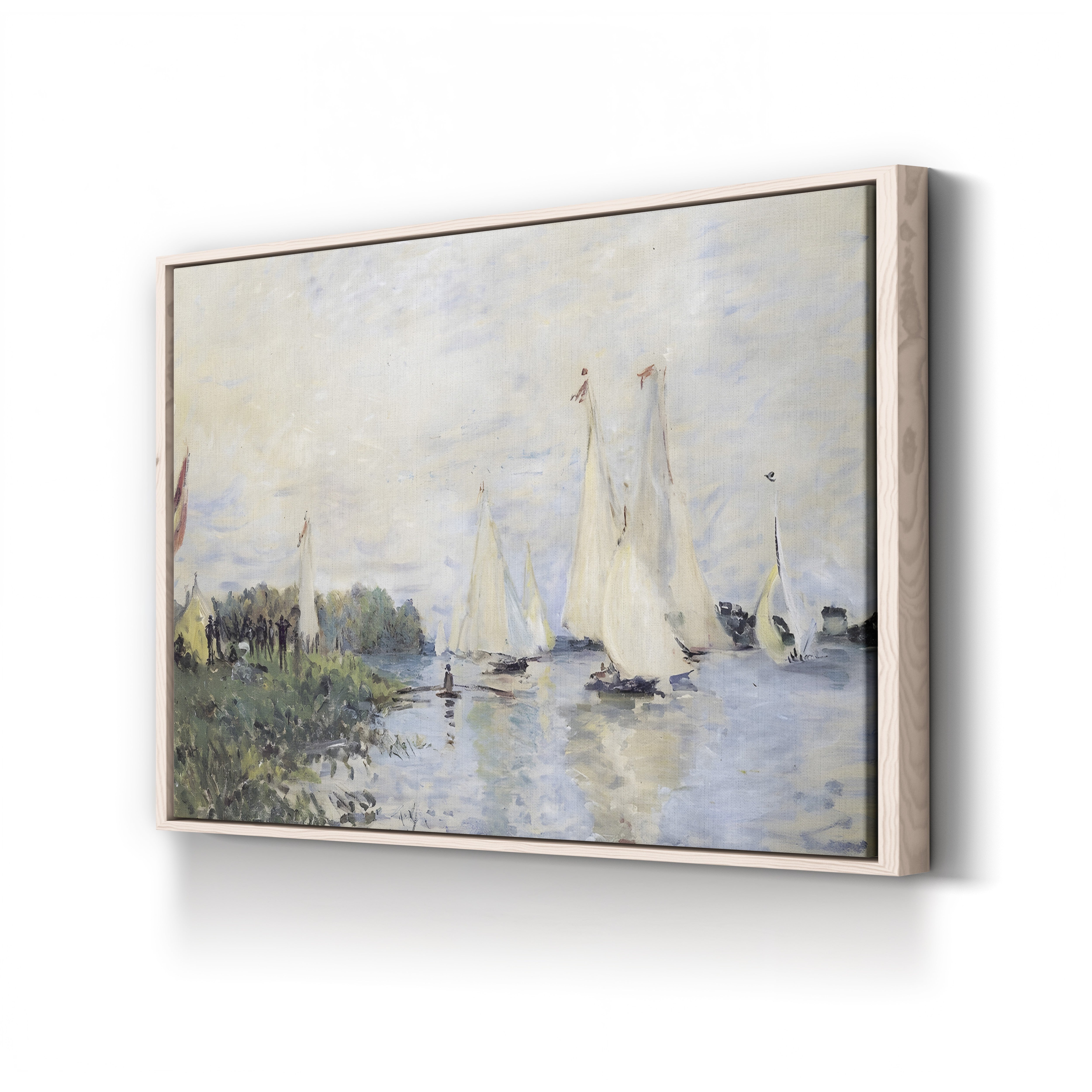 Regatta at Argenteuil (Les Barques, Régates à Argenteuil), 1874 by Claude Monet