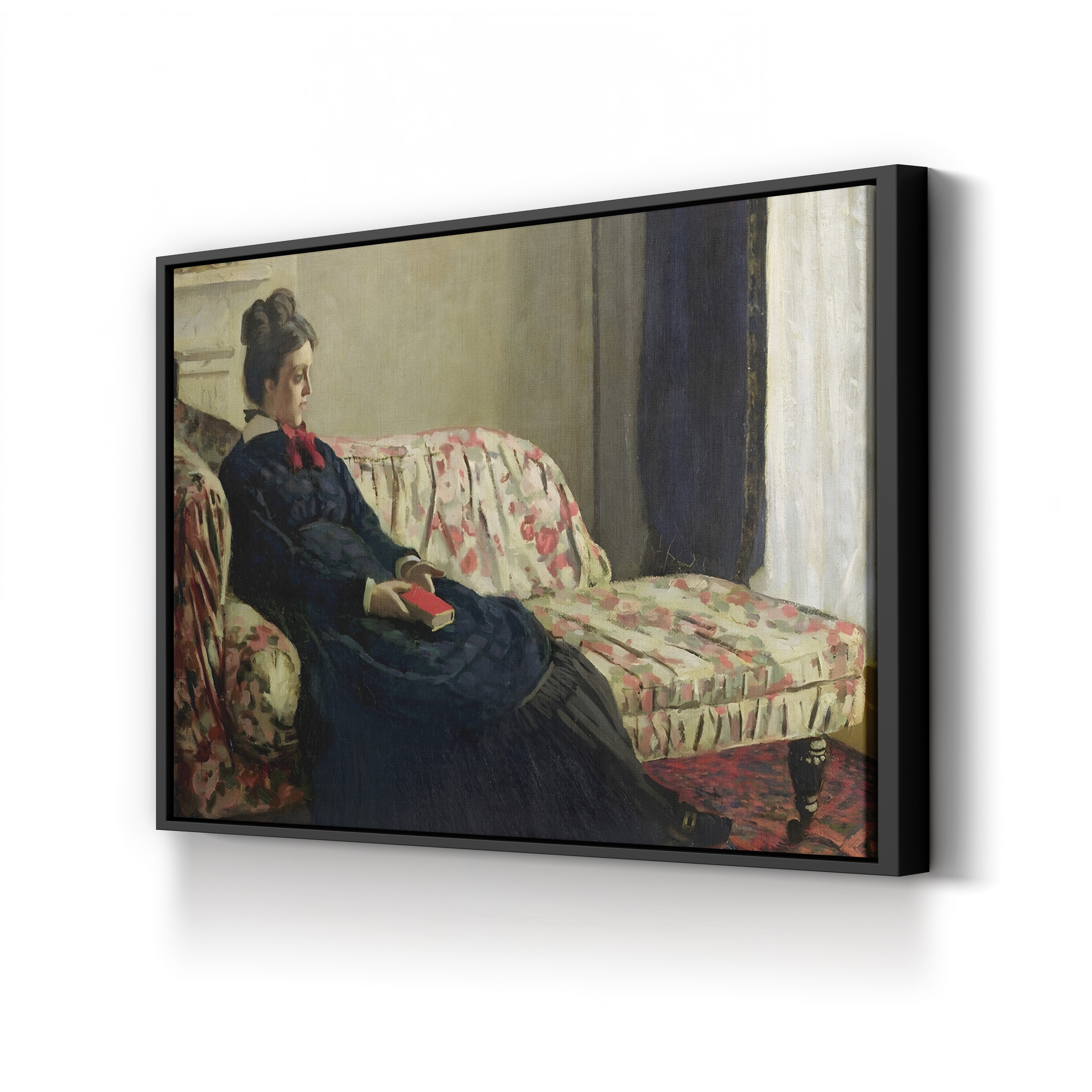 Meditation, or Madame Monet on the Sofa (Méditation, Madame Monet au canapé), c. 1871 by Claude Monet