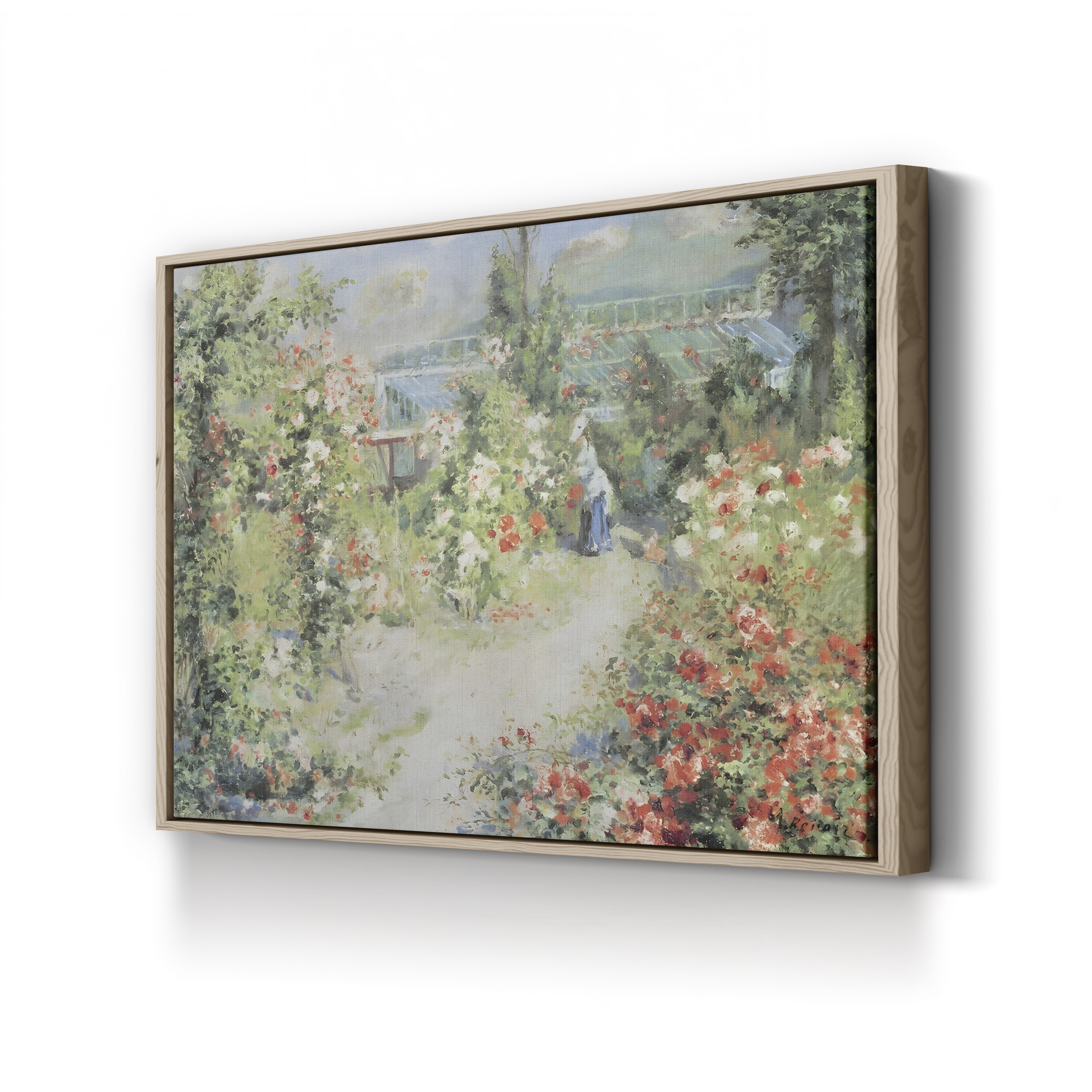 The Conservatory – Pierre-Auguste Renoir Wall Art | Impressionist Interior Canvas Print