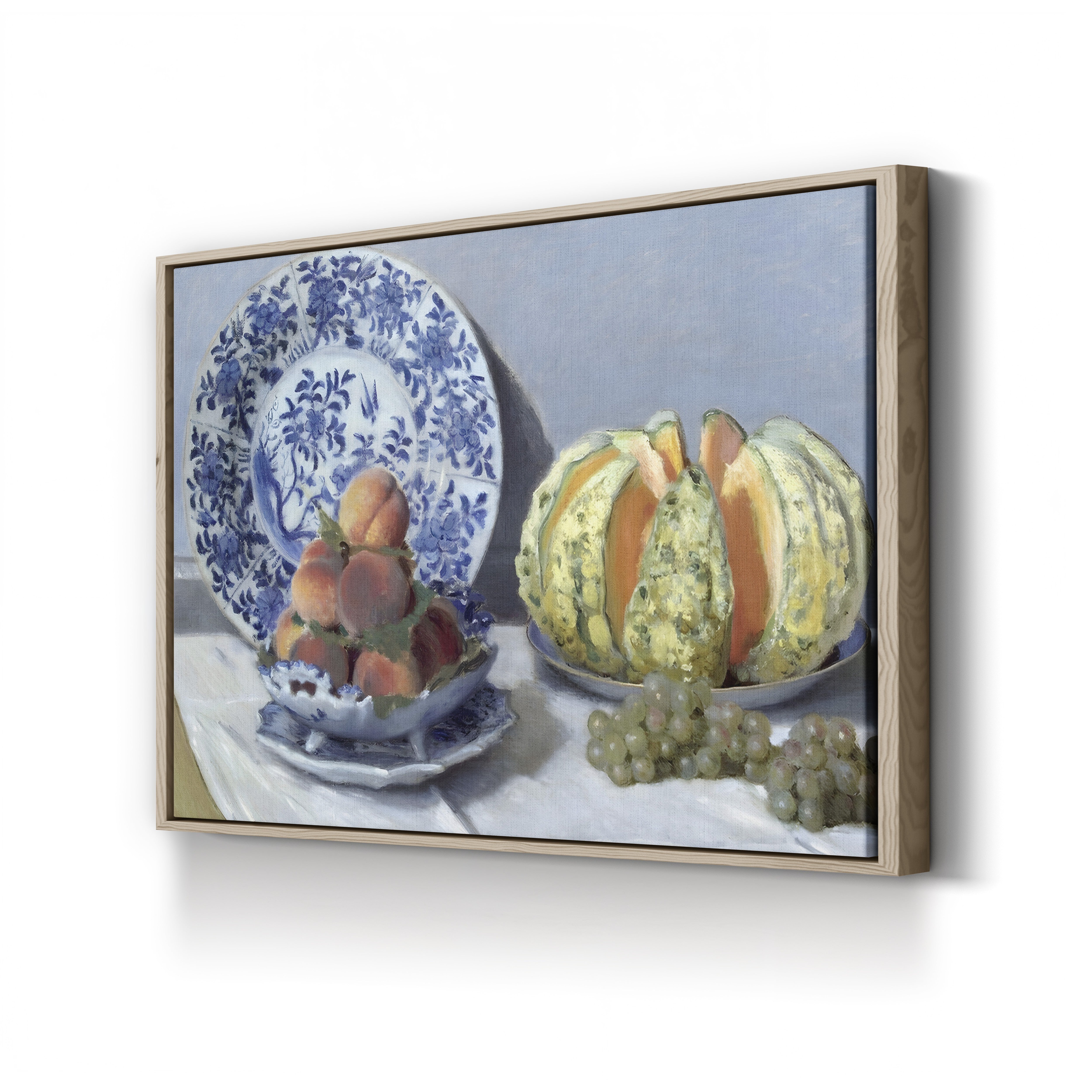Still Life with Melon (Nature morte au melon), 1872 by Claude Monet
