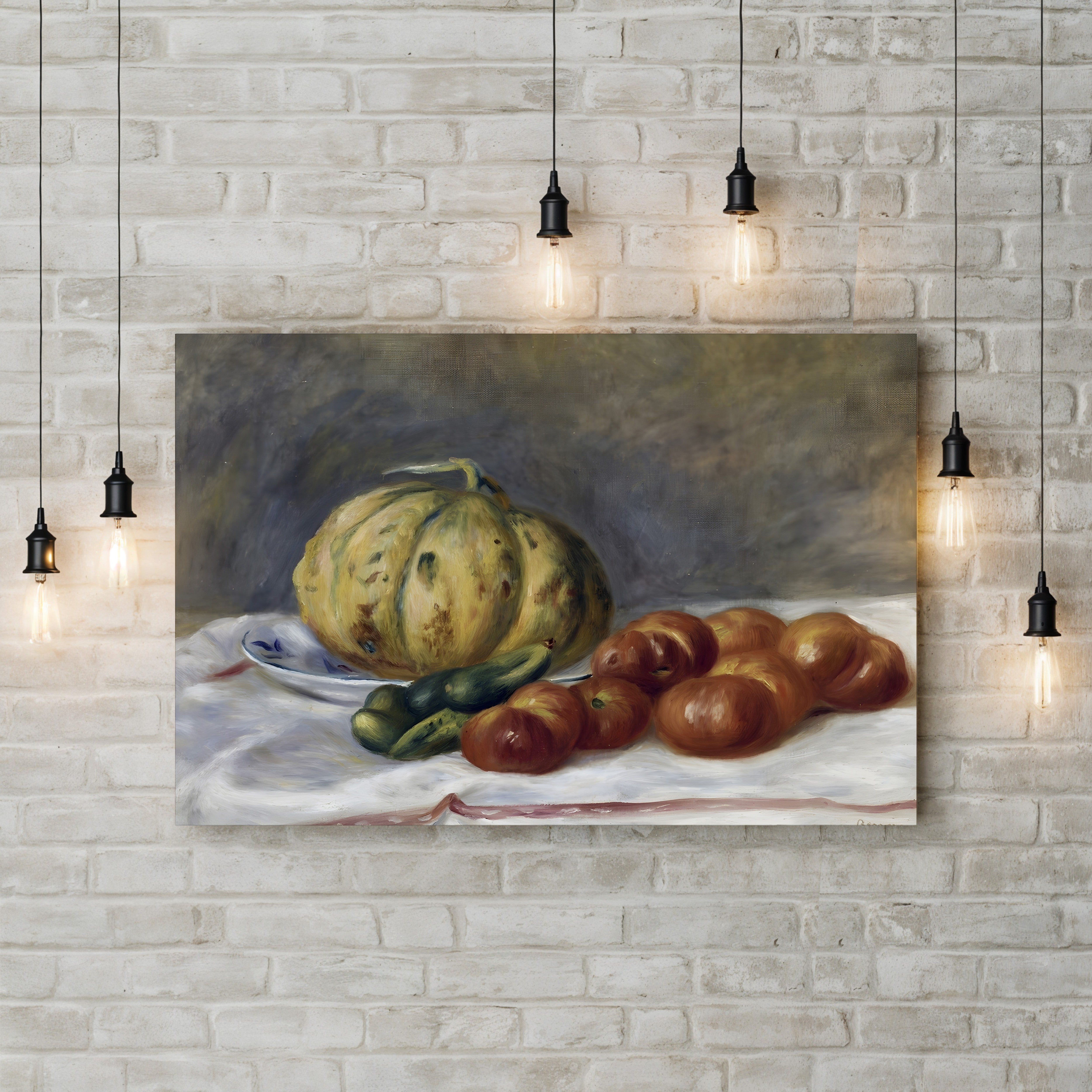 Melon and Tomatoes, 1903 – Renoir Wall Art | Still Life Canvas