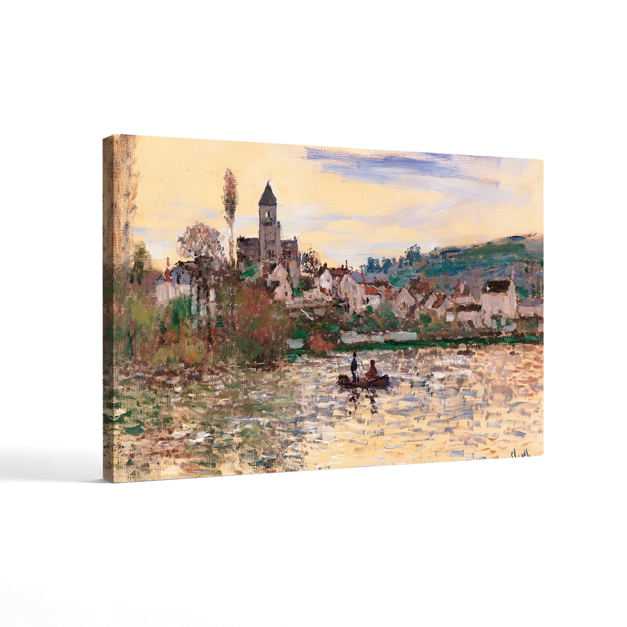 The Seine at Vétheuil (La Seine à Vétheuil), 1879-1880 by Claude Monet