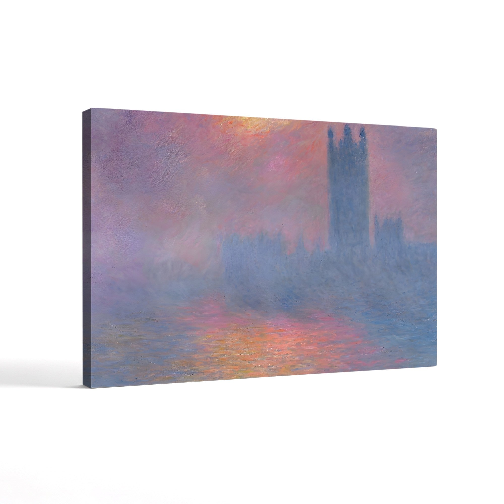 The Houses of Parliament, Sun Breaking Through the Fog (Londres, le Parlement, trouée de soleil dans le brouillard), 1904 by Claude Monet