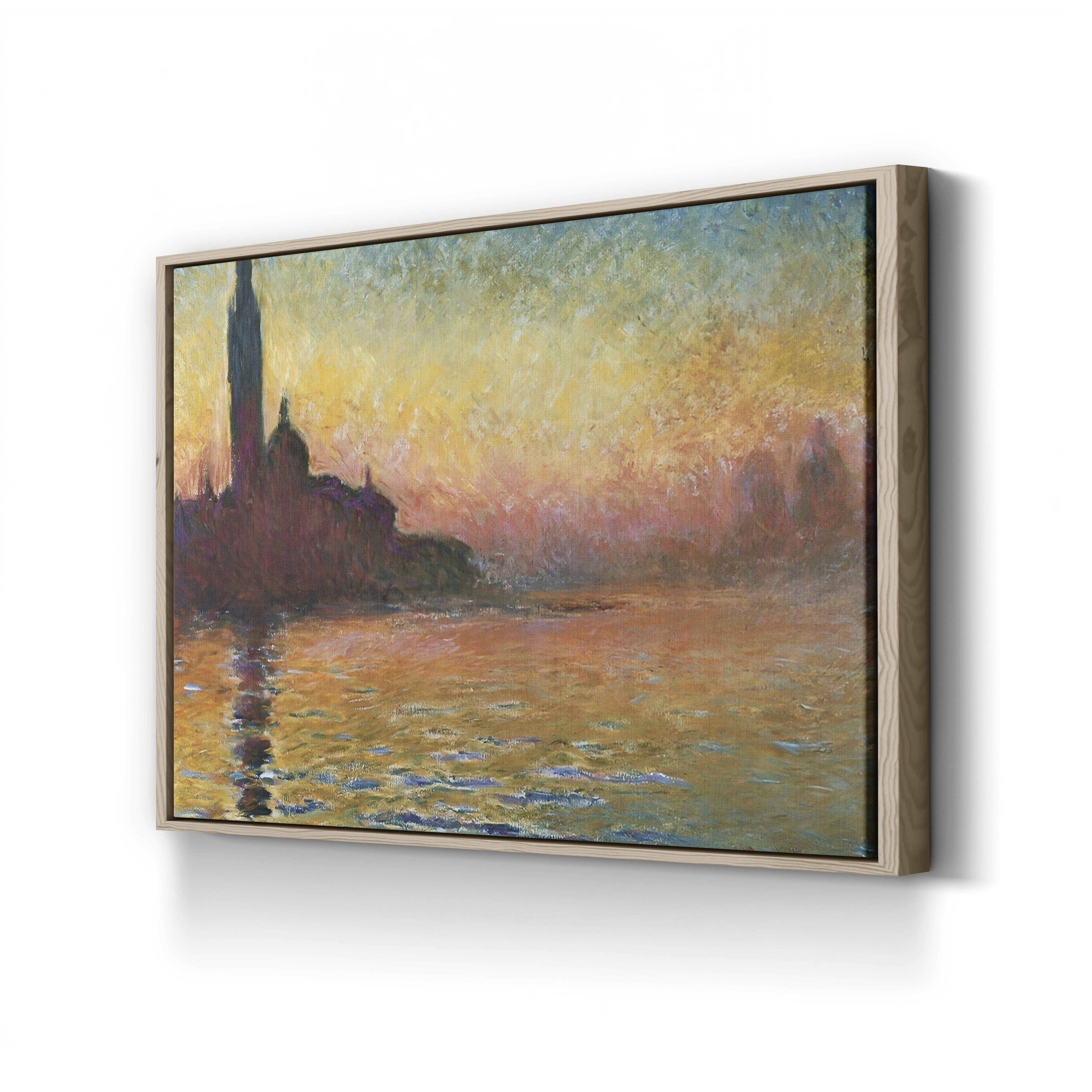San Giorgio Maggiore at Dusk (Saint-Georges Majeur au crépuscule), 1908 by Claude Monet