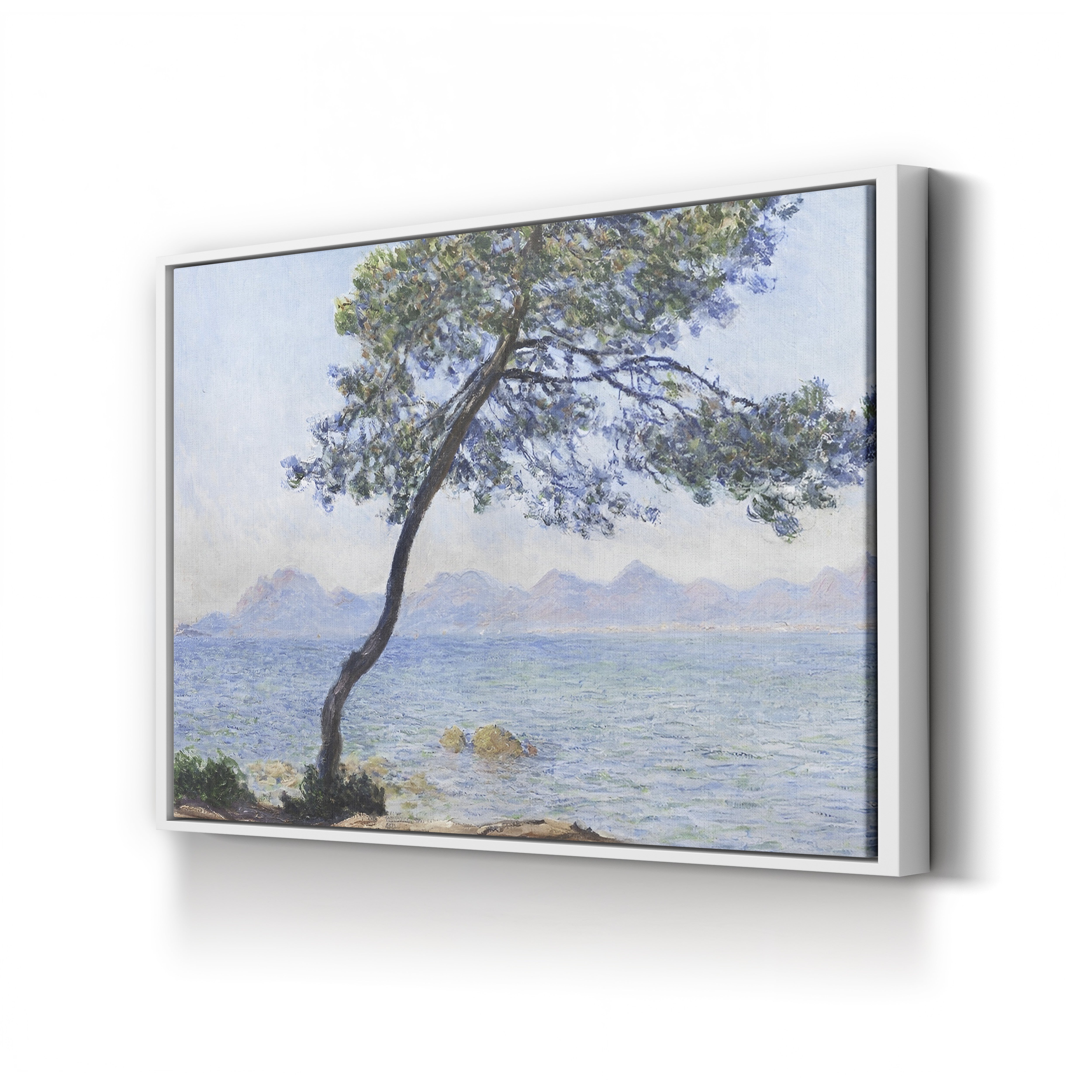 Antibes, 1888 – Claude Monet Wall Art | Impressionist Mediterranean Coastal Canvas Print