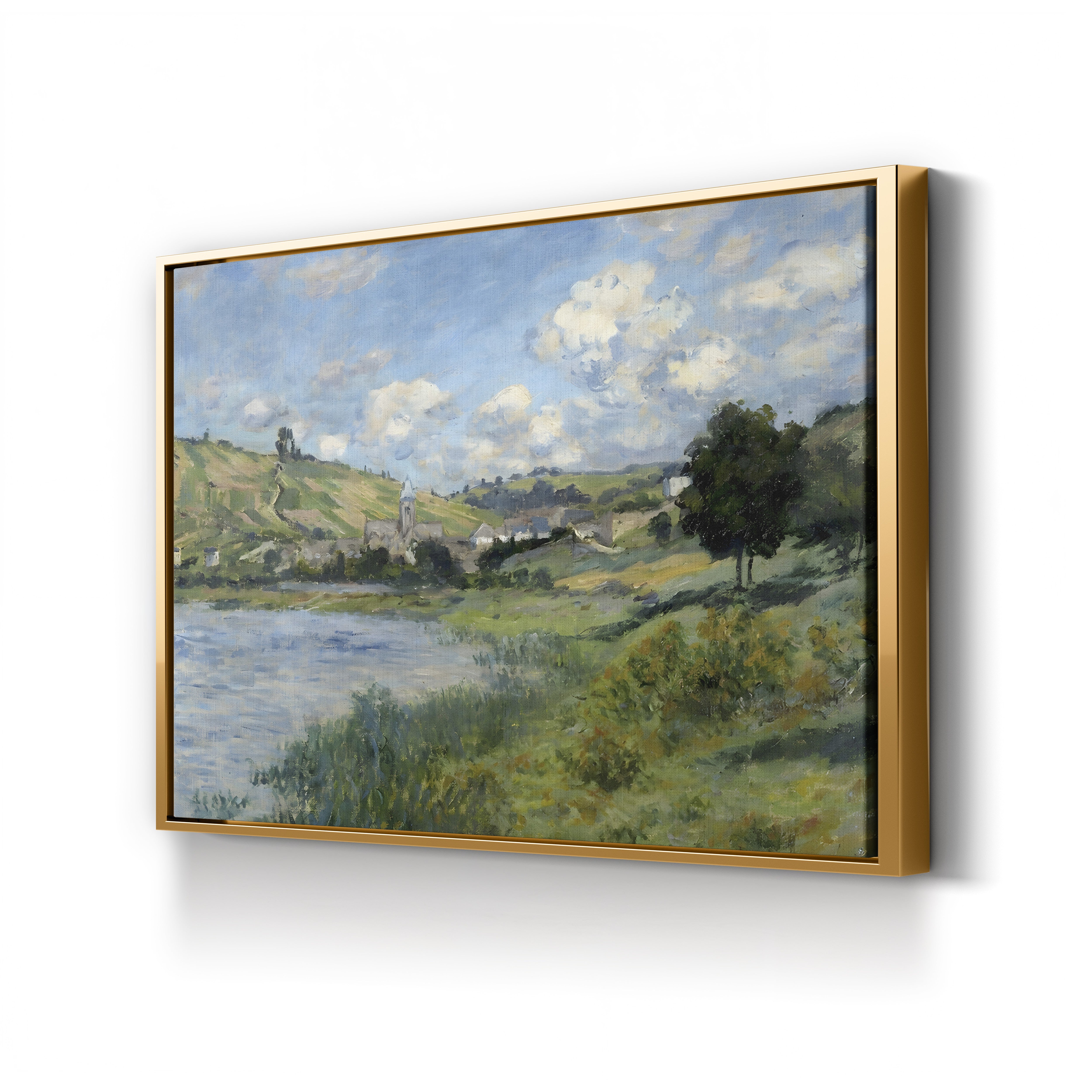 Landscape at Vétheuil (Paysage, Vétheuil), 1879 by Claude Monet
