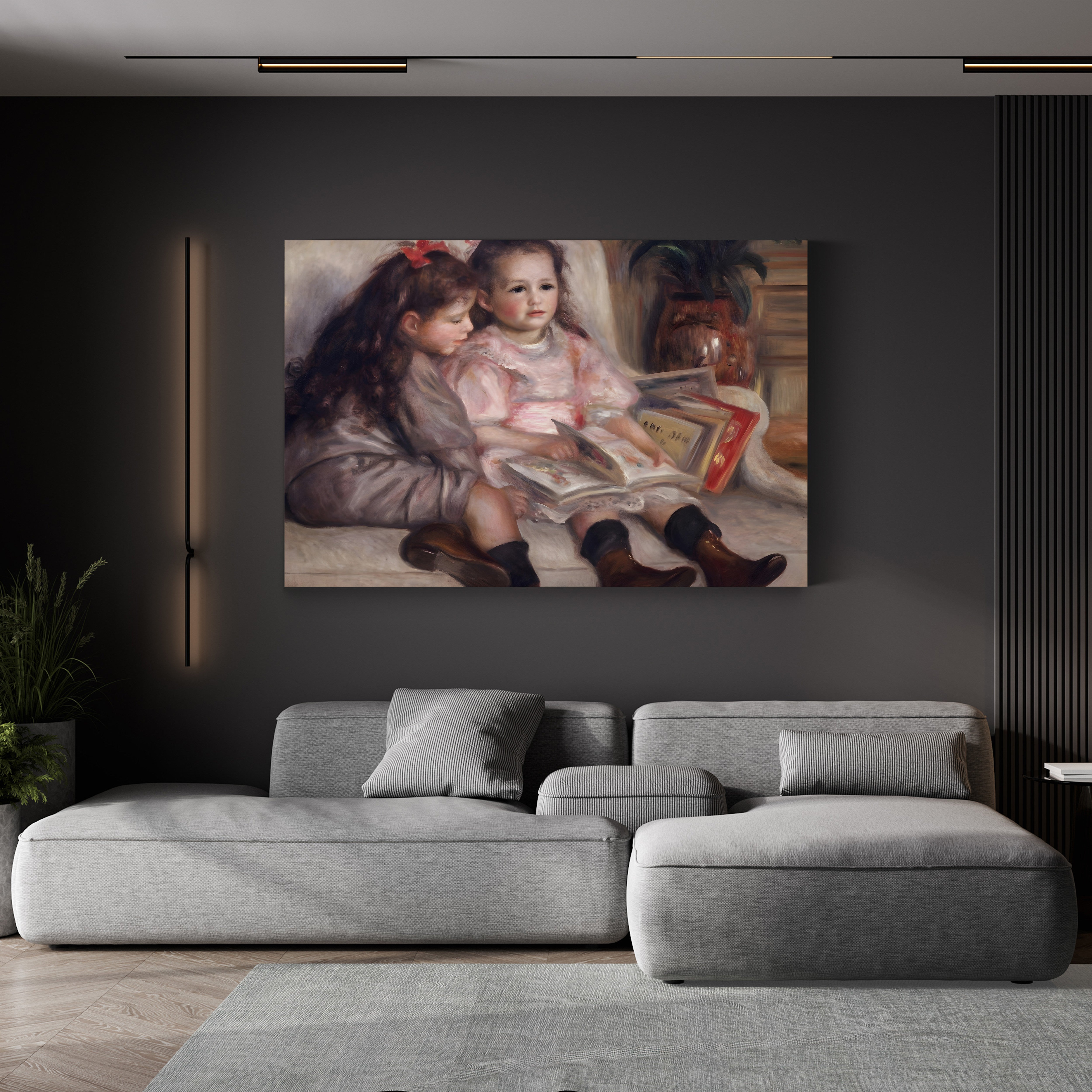 Children of Martial Caillebotte, 1895 – Renoir Wall Art | Impressionist