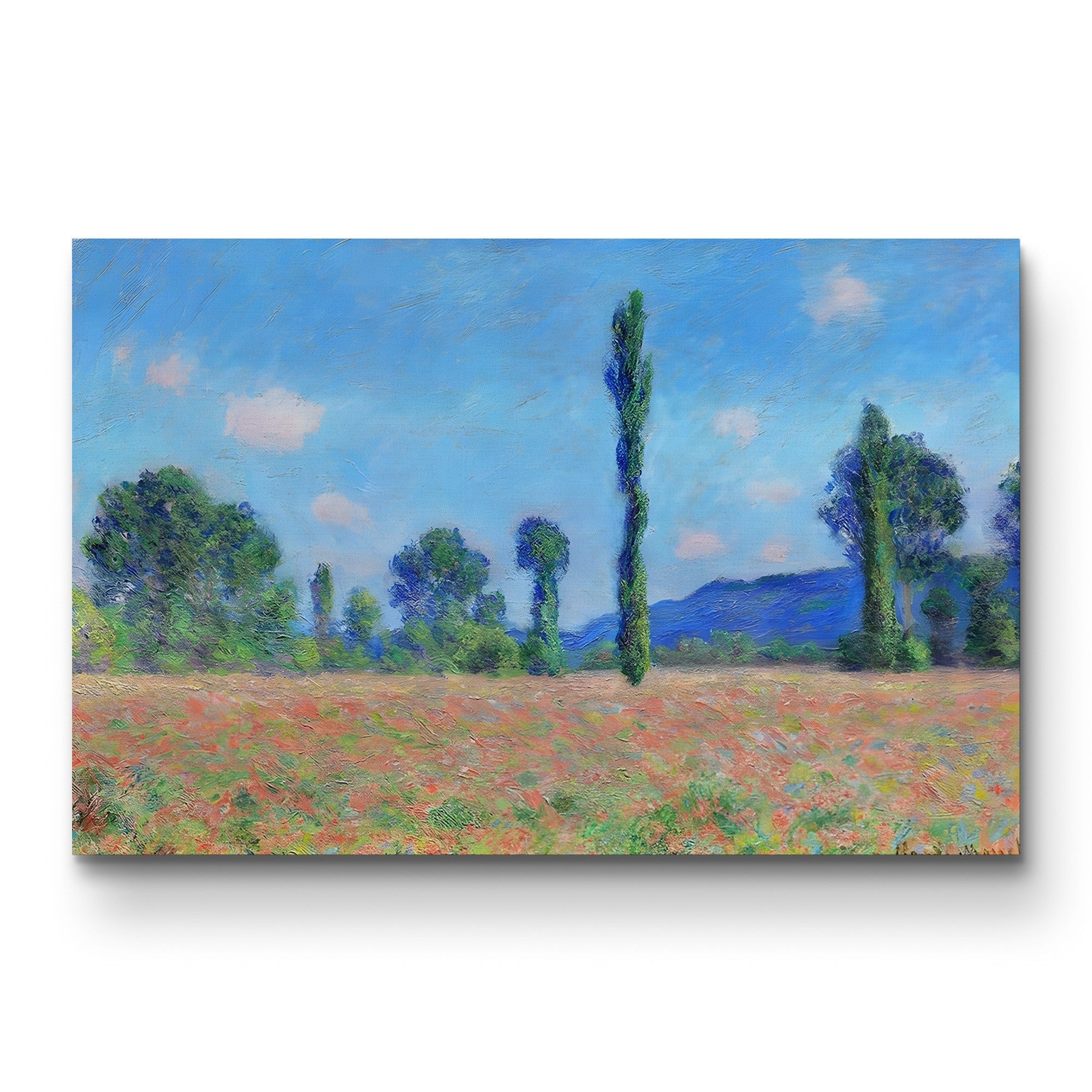 Poppy Field, Giverny (Champ de coquelicots, Giverny), 1890-91 by Claude Monet