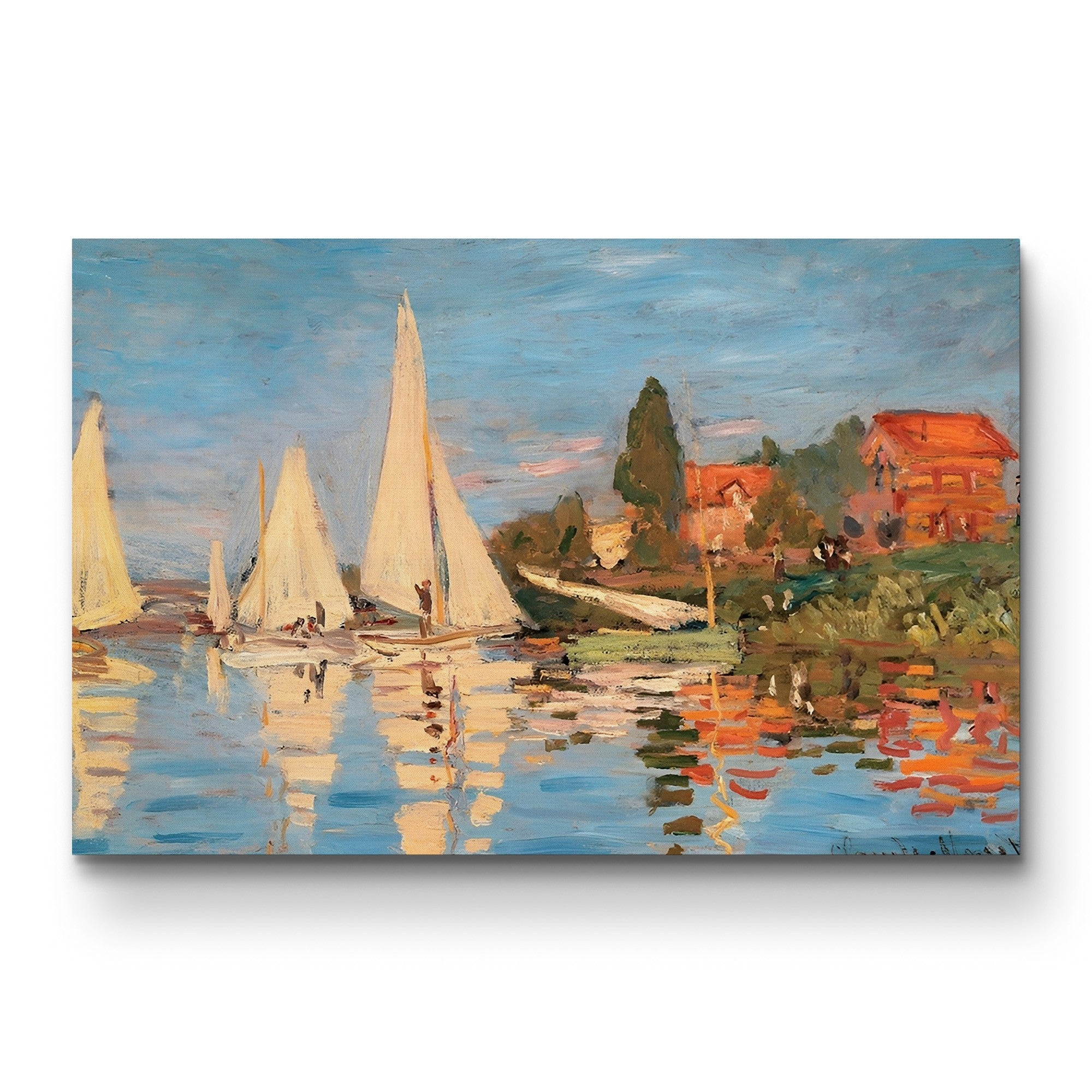 Regatta at Argenteuil (Régates à Argenteuil), 1872 by Claude Monet