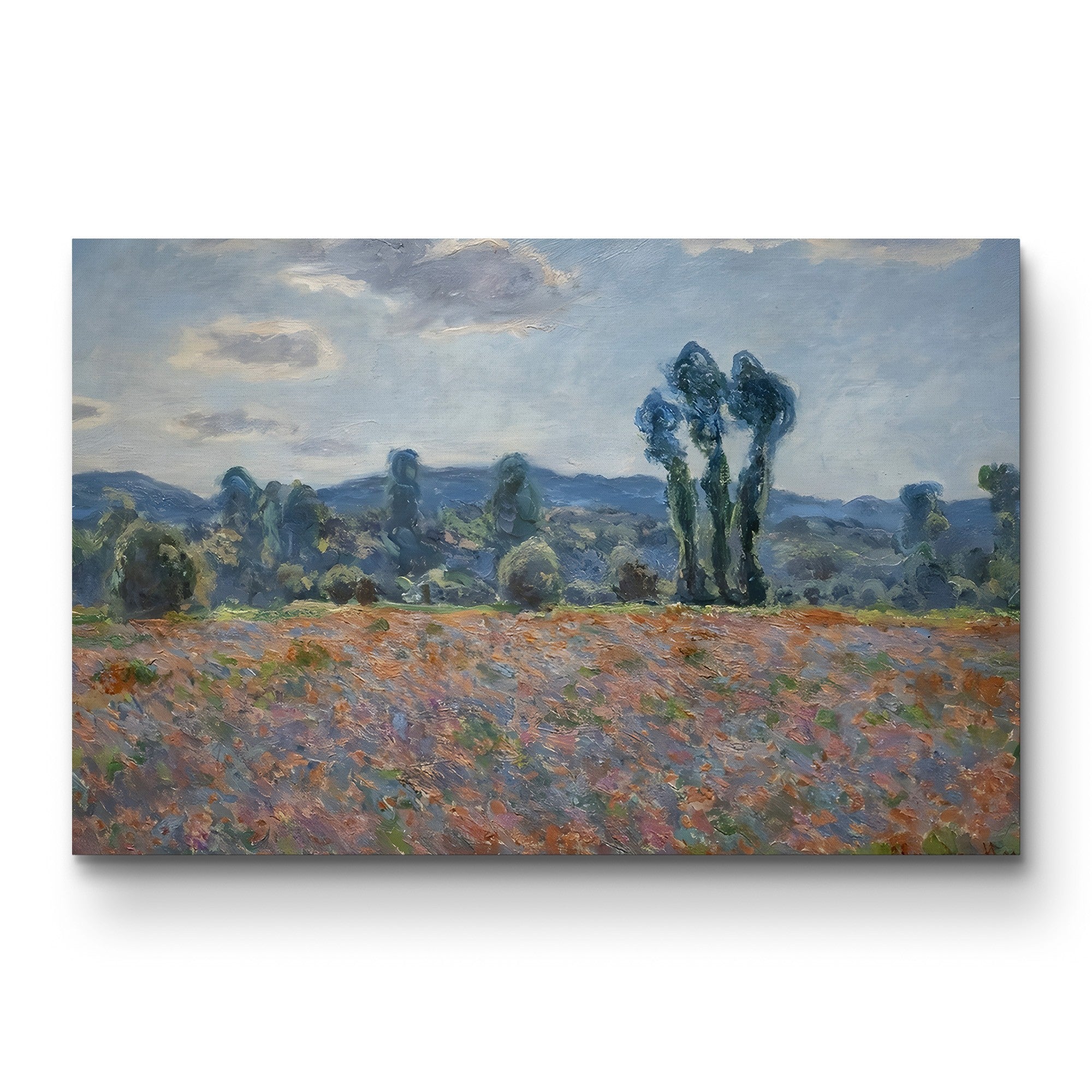 Poppy Field (Champ de coquelicots, Giverny), 1890-91 by Claude Monet