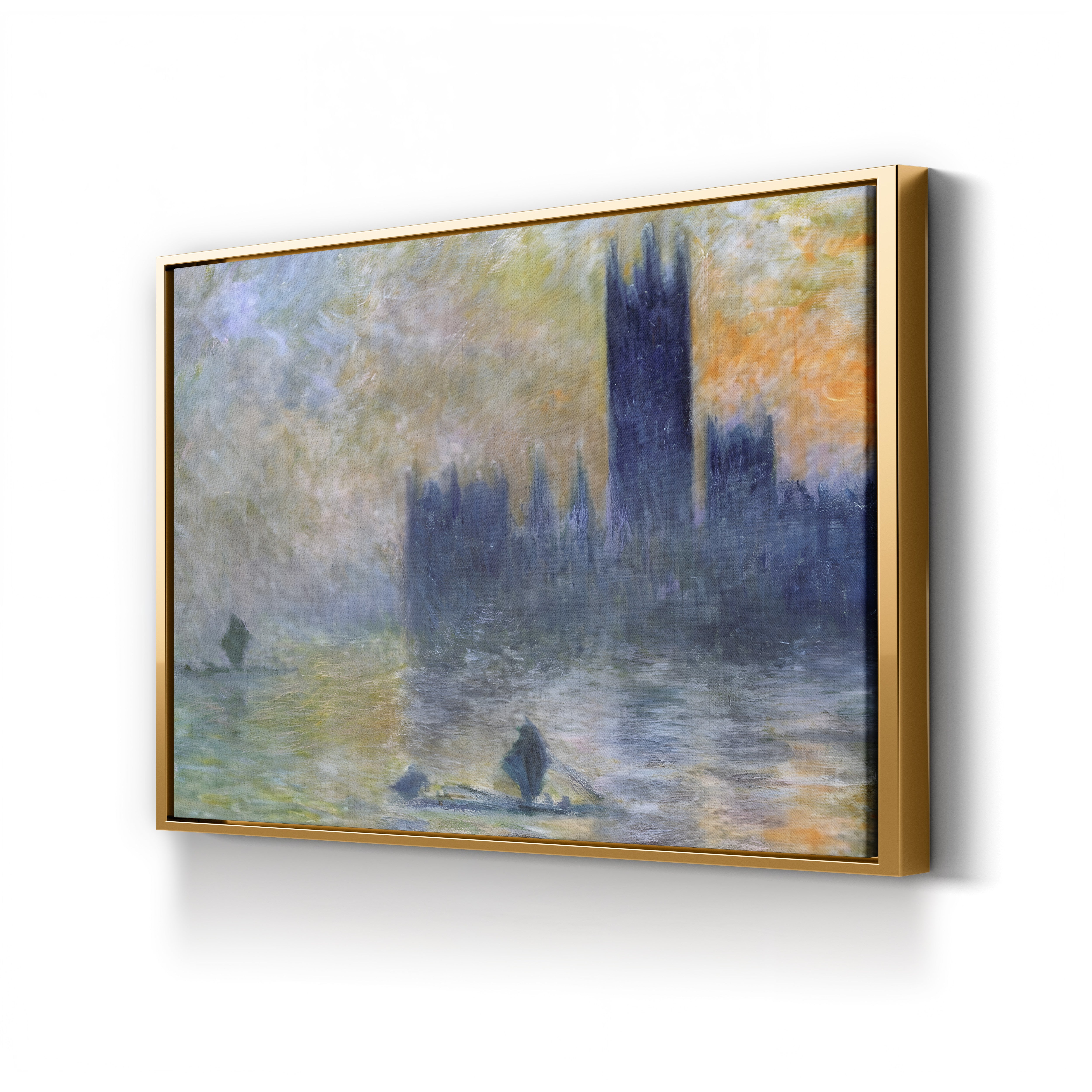 The Houses of Parliament, Effect of Fog (Le Parlement, effet de brouillard), 1903-04 by Claude Monet