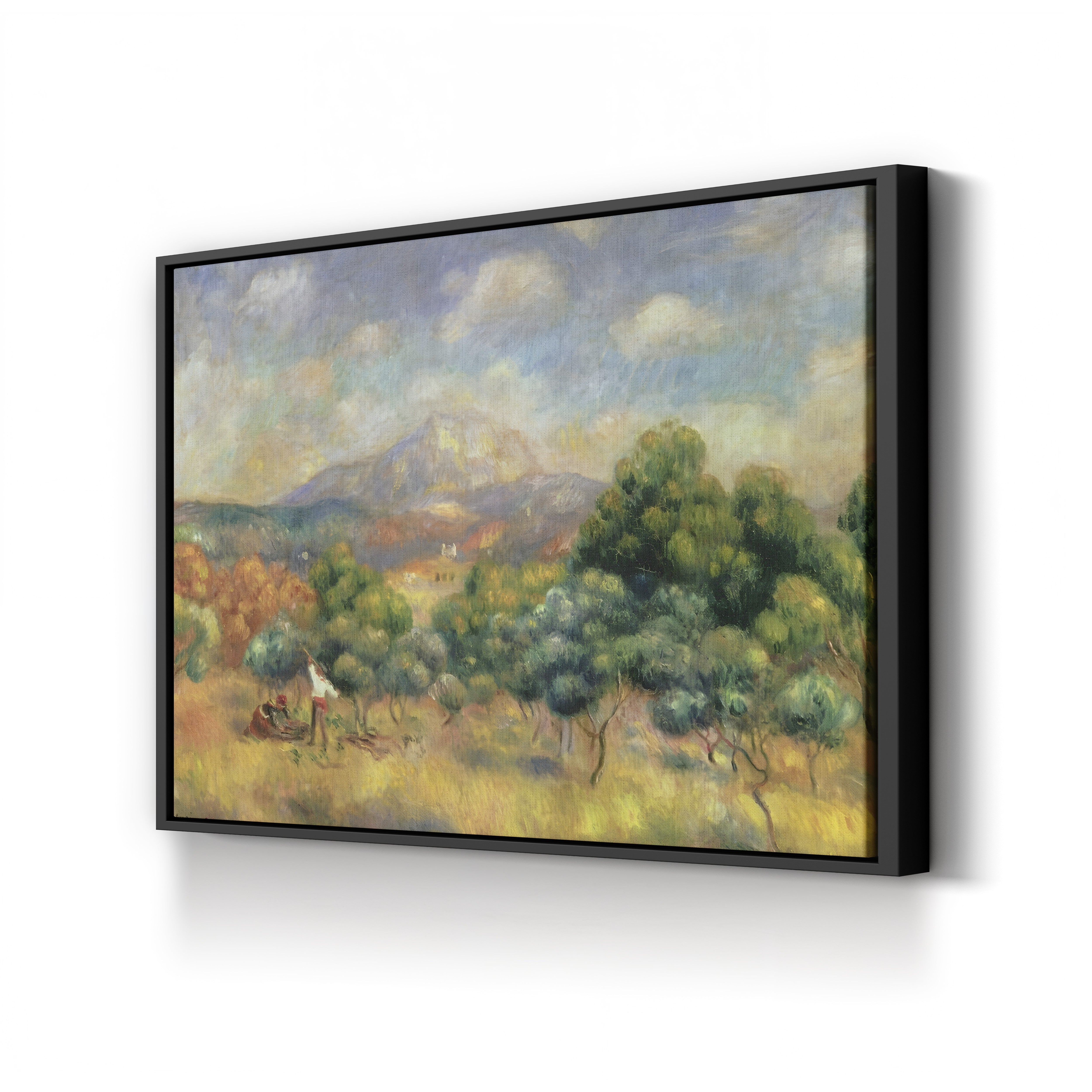 Mont Sainte-Victoire, 1889 – Renoir Wall Art | Provence Canvas
