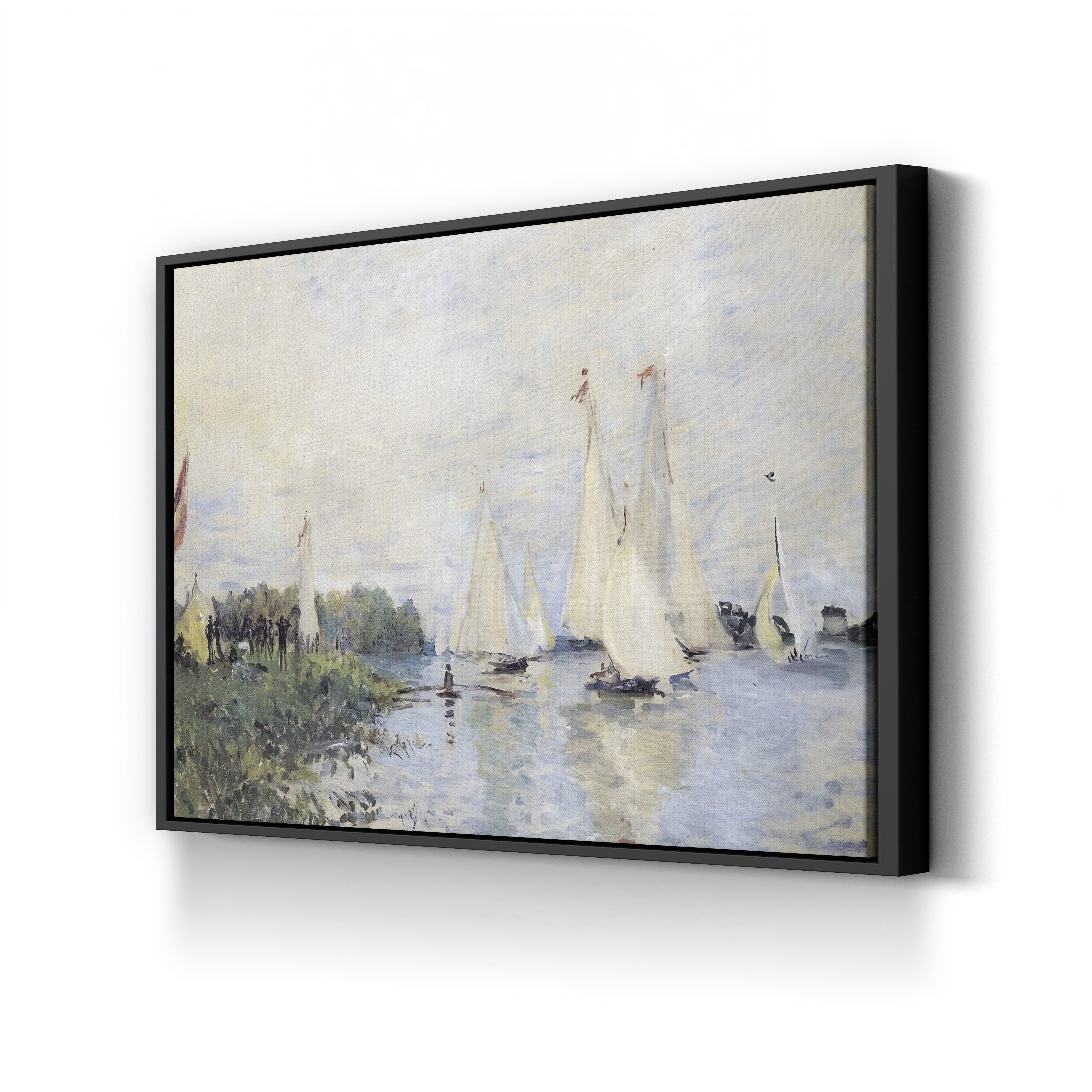 Regatta at Argenteuil (Les Barques, Régates à Argenteuil), 1874 by Claude Monet
