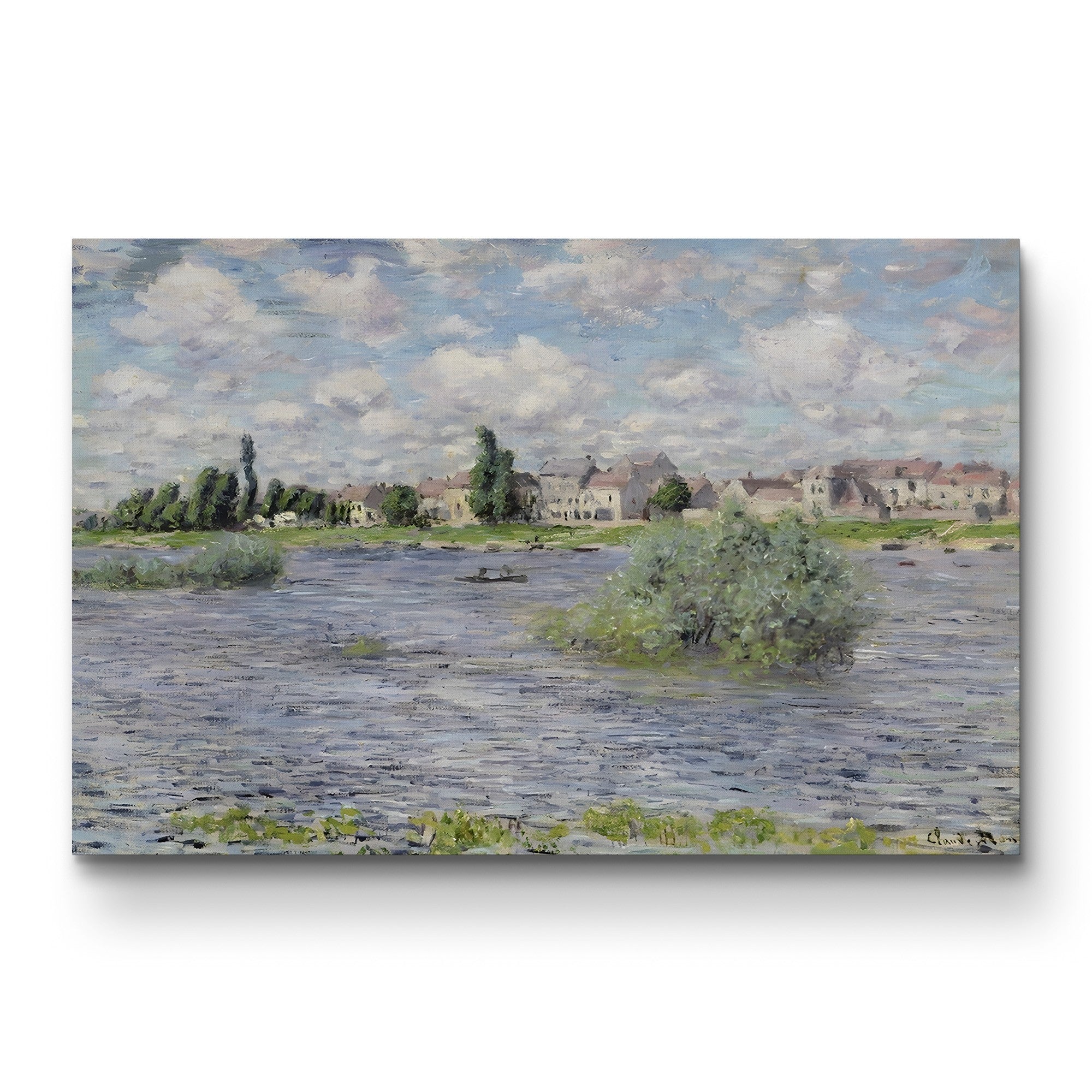 The Seine at Lavacourt (La Seine à Lavacourt) by Claude Monet