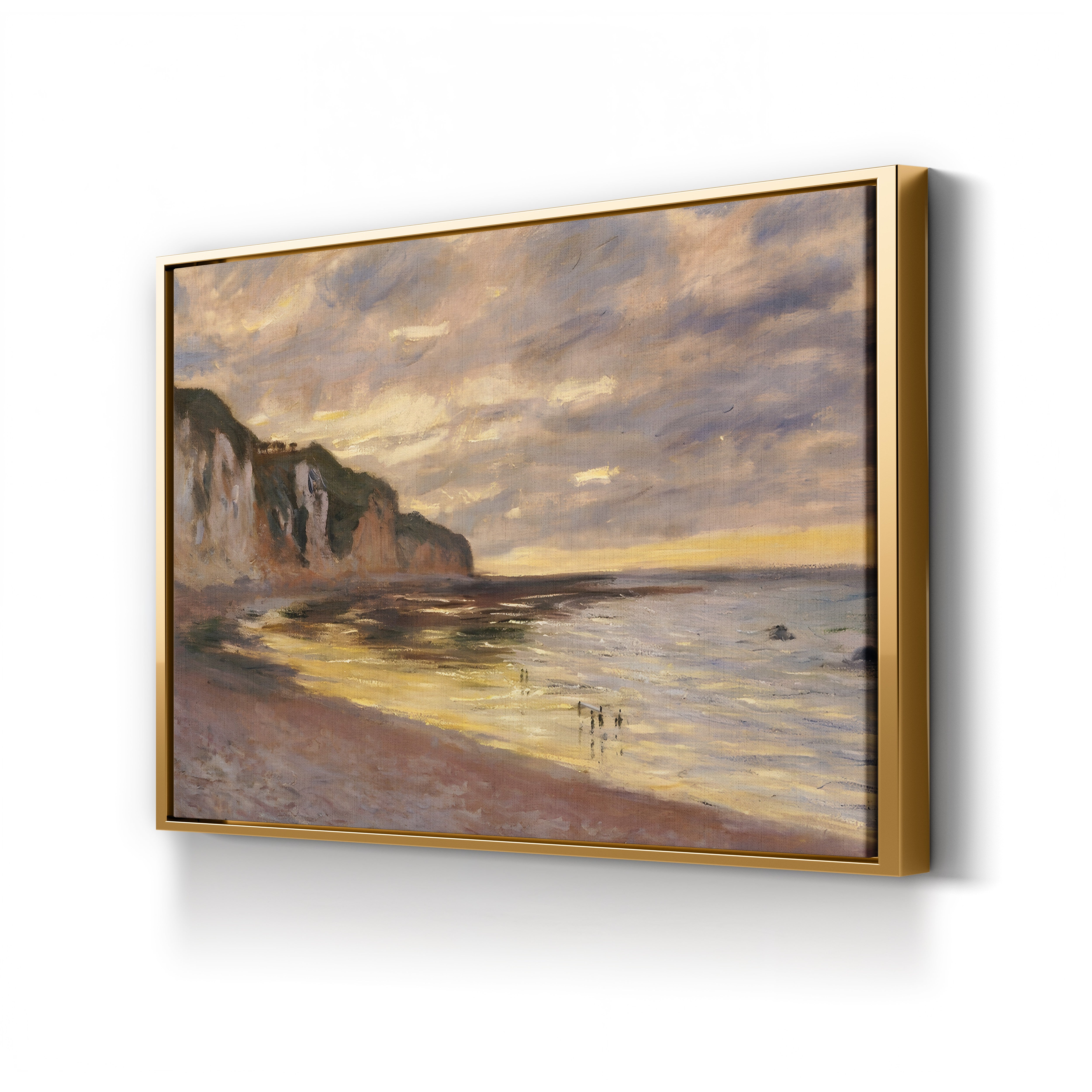 Pointe de l’Ailly at Low Tide (Pointe de l’Ailly, marée basse), 1882 by Claude Monet