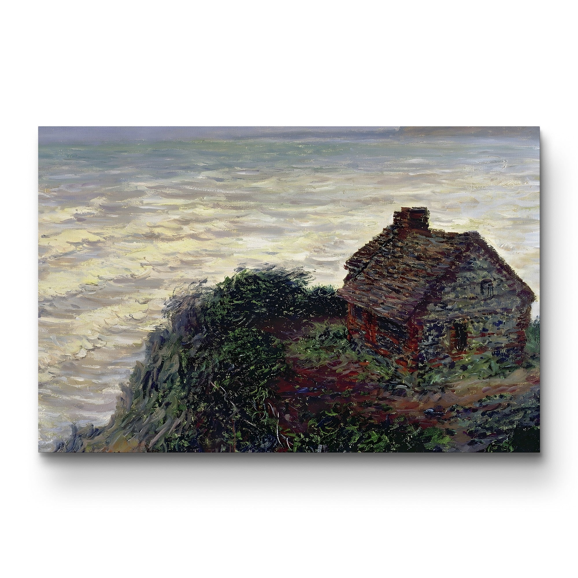 The Customs Officer’s House at Varengeville (La Cabane du douanier à Varengeville), 1882 by Claude Monet