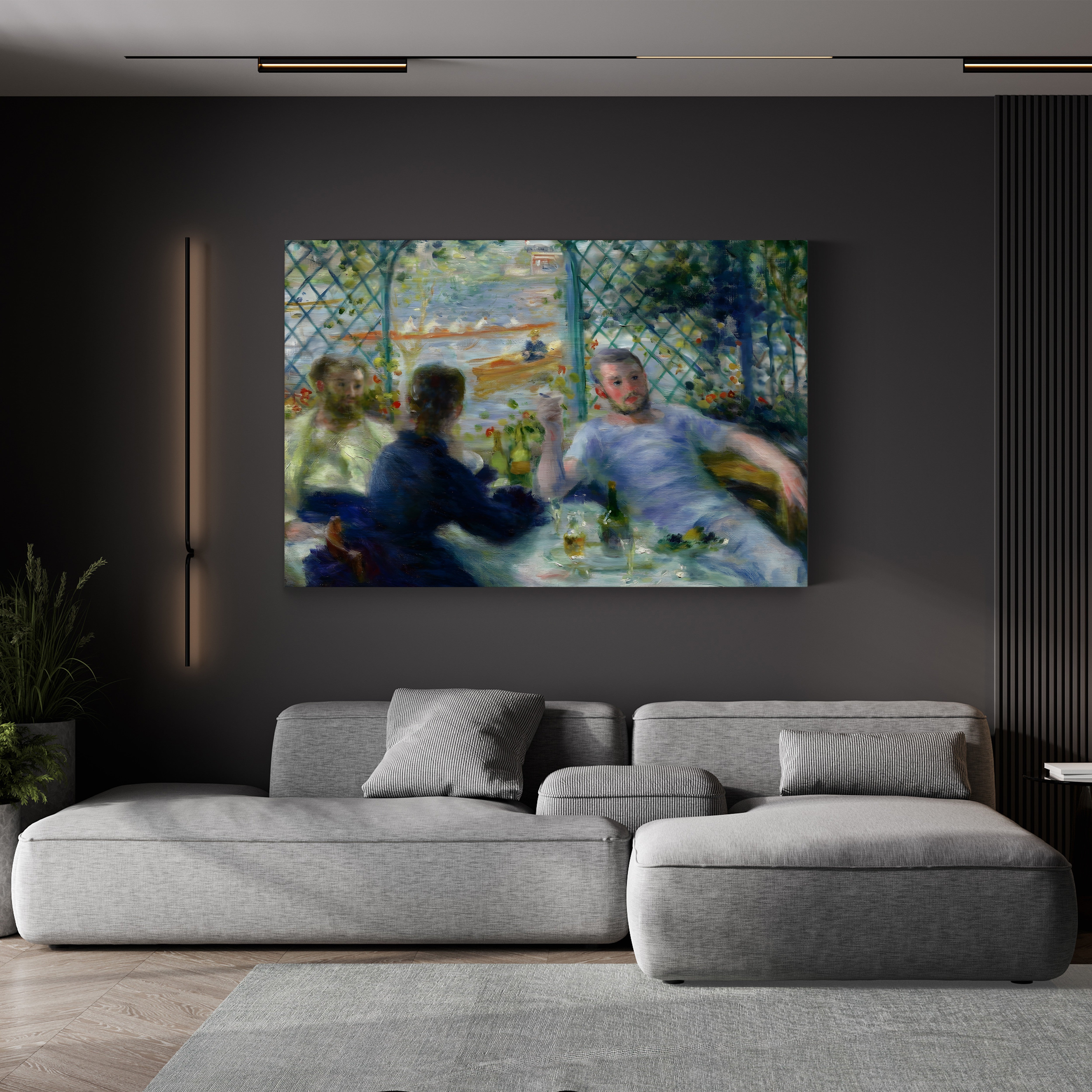 Lunch at the Restaurant Fournaise – Renoir Wall Art | Impressionist