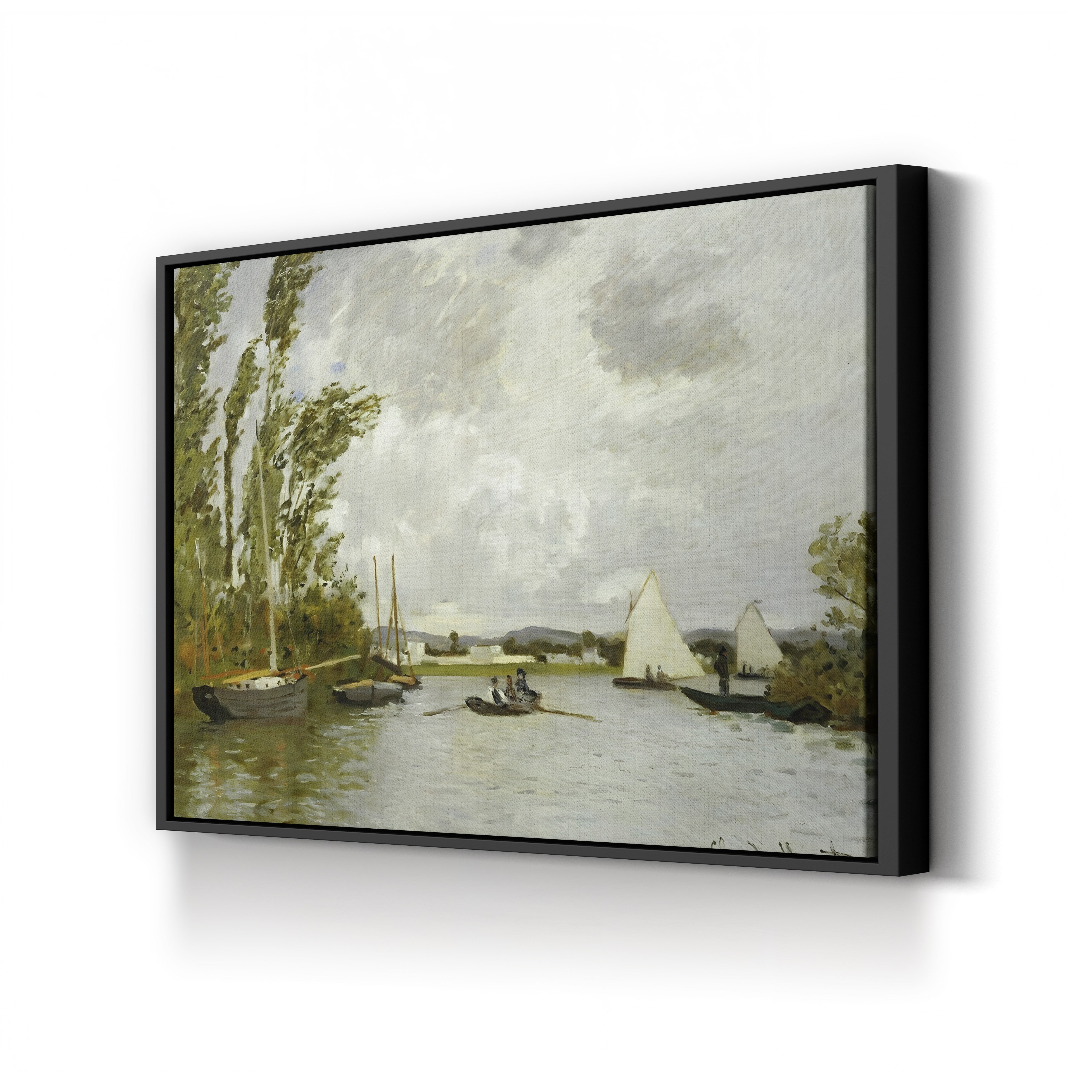 The Little Branch of the Seine at Argenteuil (Le Petit Bras de la Seine à Argenteuil), 1872 by Claude Monet