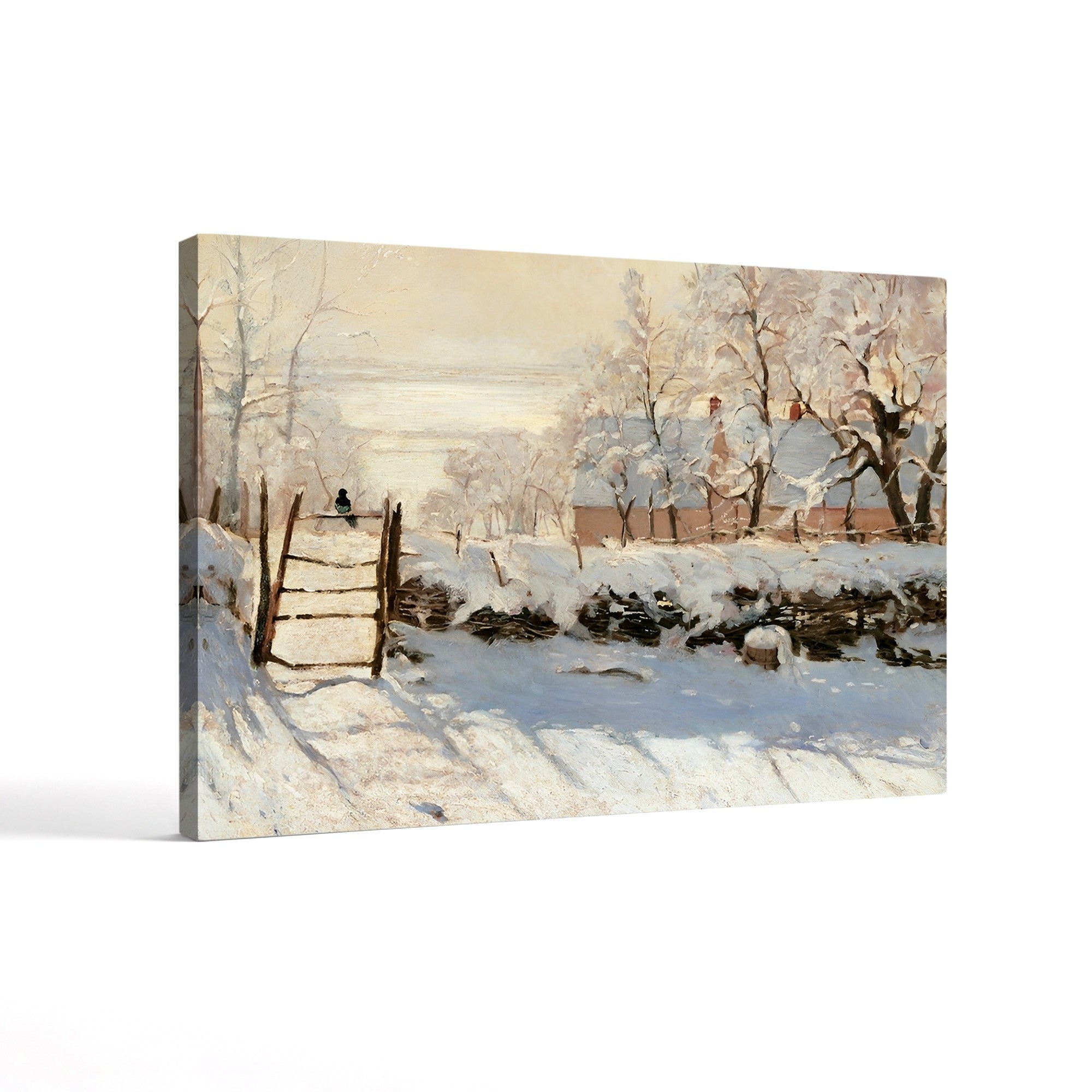 The Magpie (La Pie), 1868-69 by Claude Monet