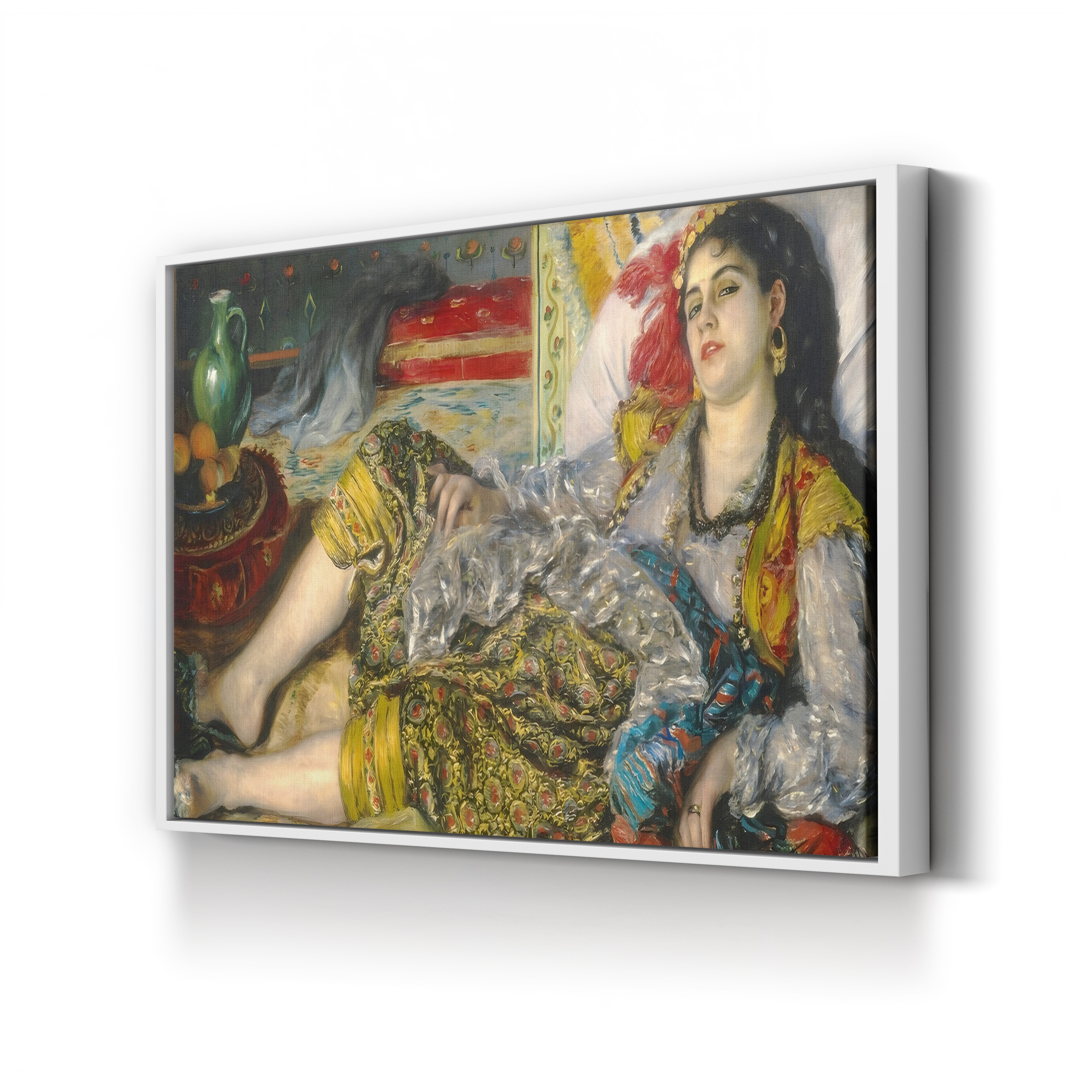 Odalisque, 1870 – Renoir Wall Art | Impressionist Figure Canvas
