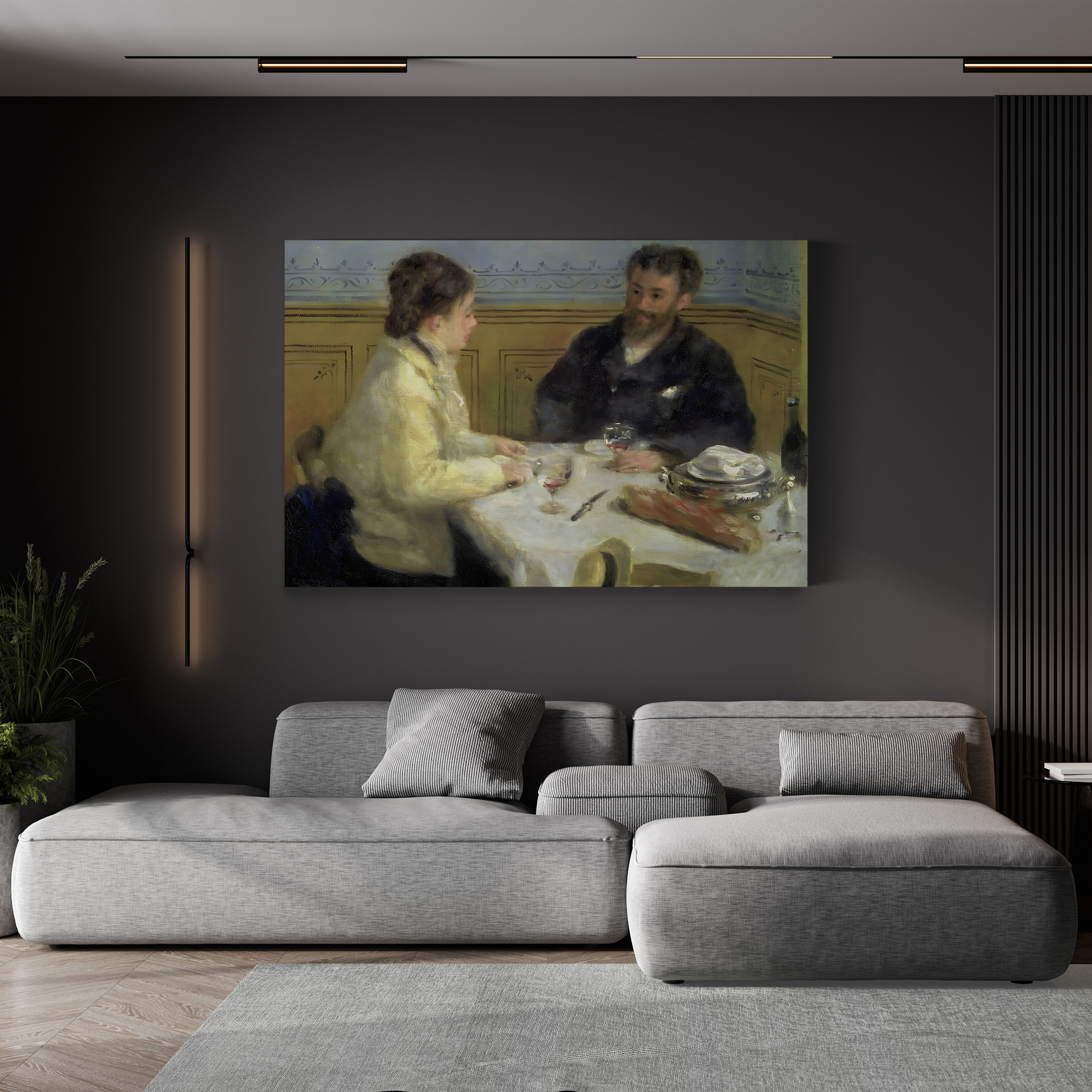 The Luncheon, 1879 – Pierre-Auguste Renoir Wall Art | Impressionist Figural Canvas Print