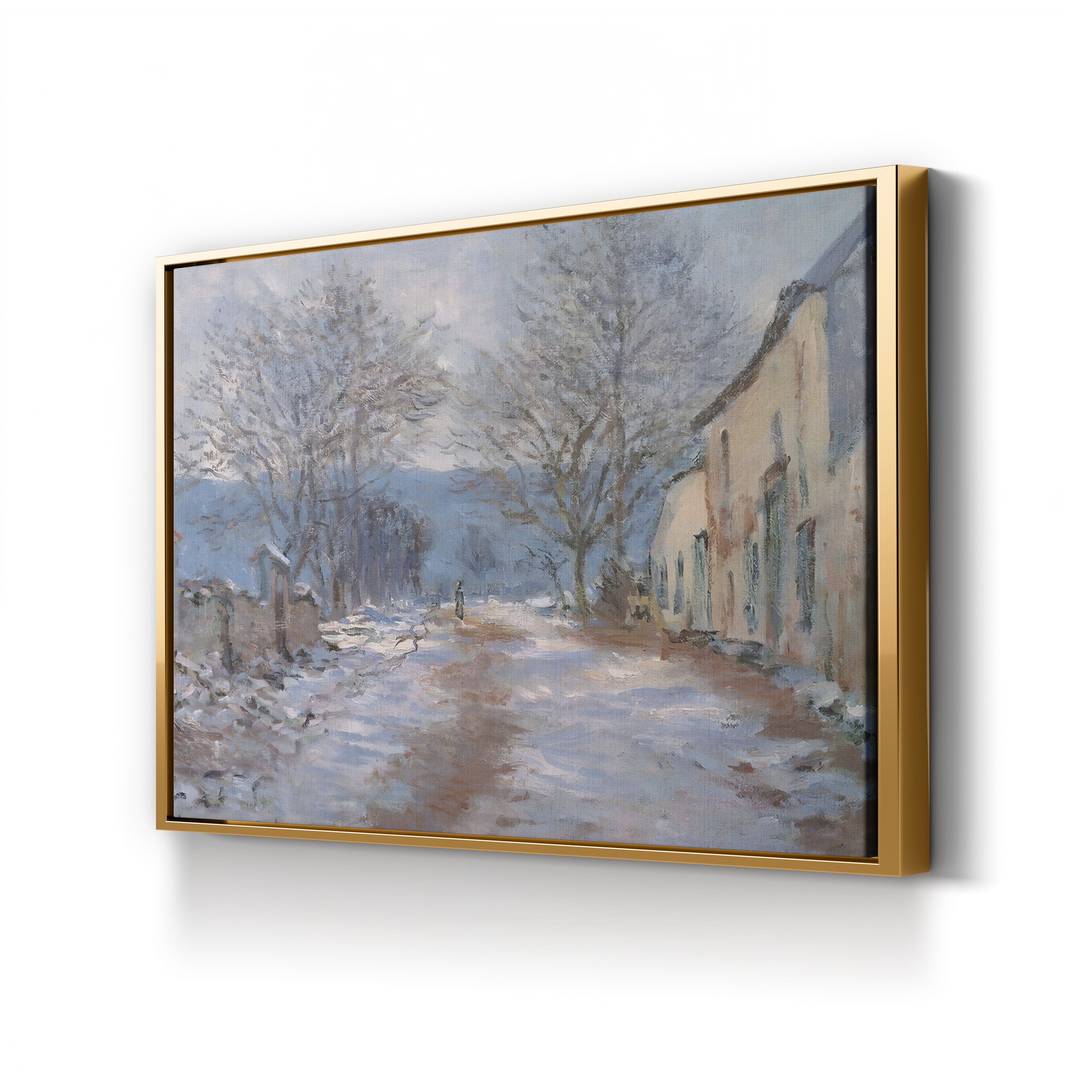 Snow in Limetz (Effet de Neige à Limetz), 1886 by Claude Monet