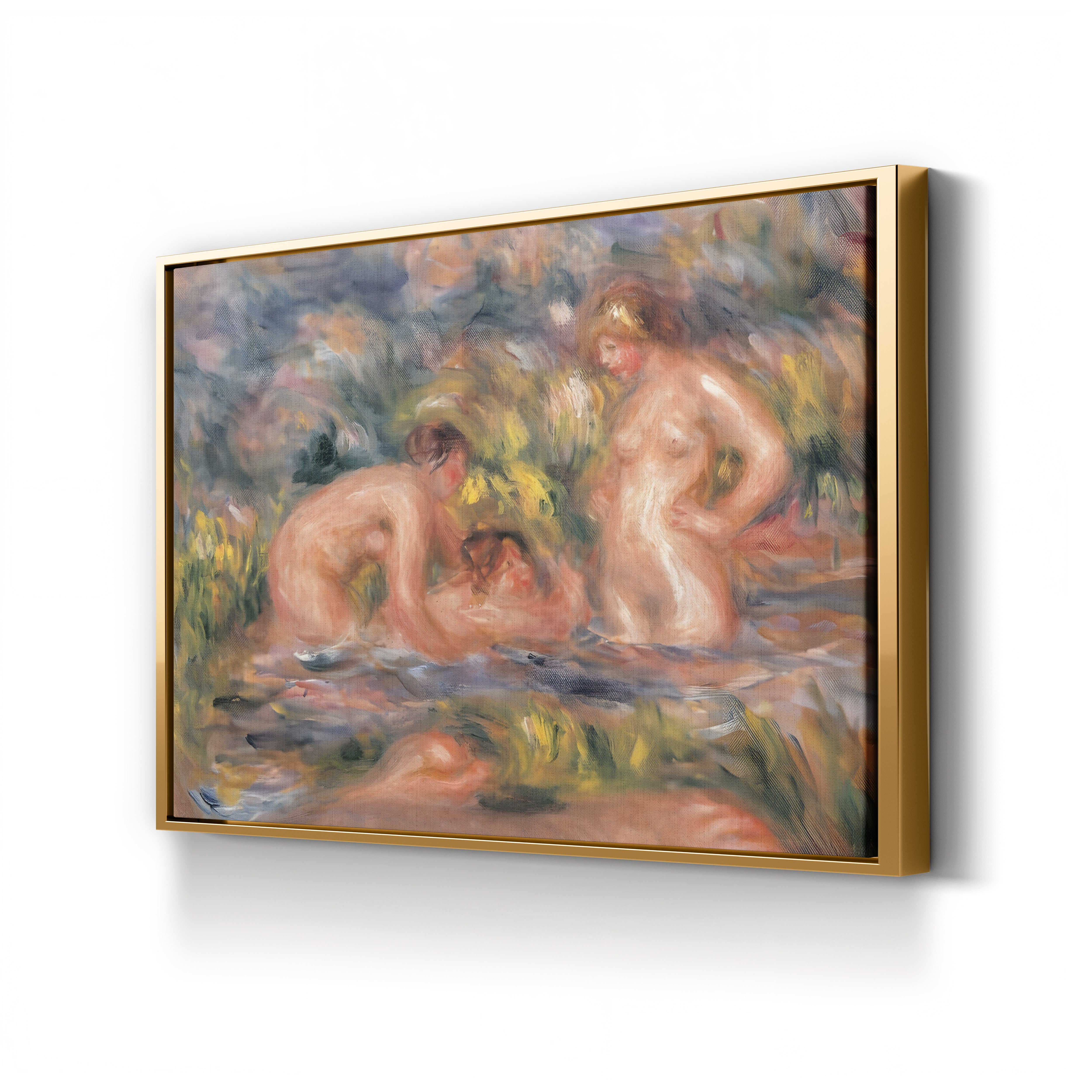 Bathers, c. 1918–1919 – Pierre-Auguste Renoir Wall Art | Late Impressionist Nude Canvas Print