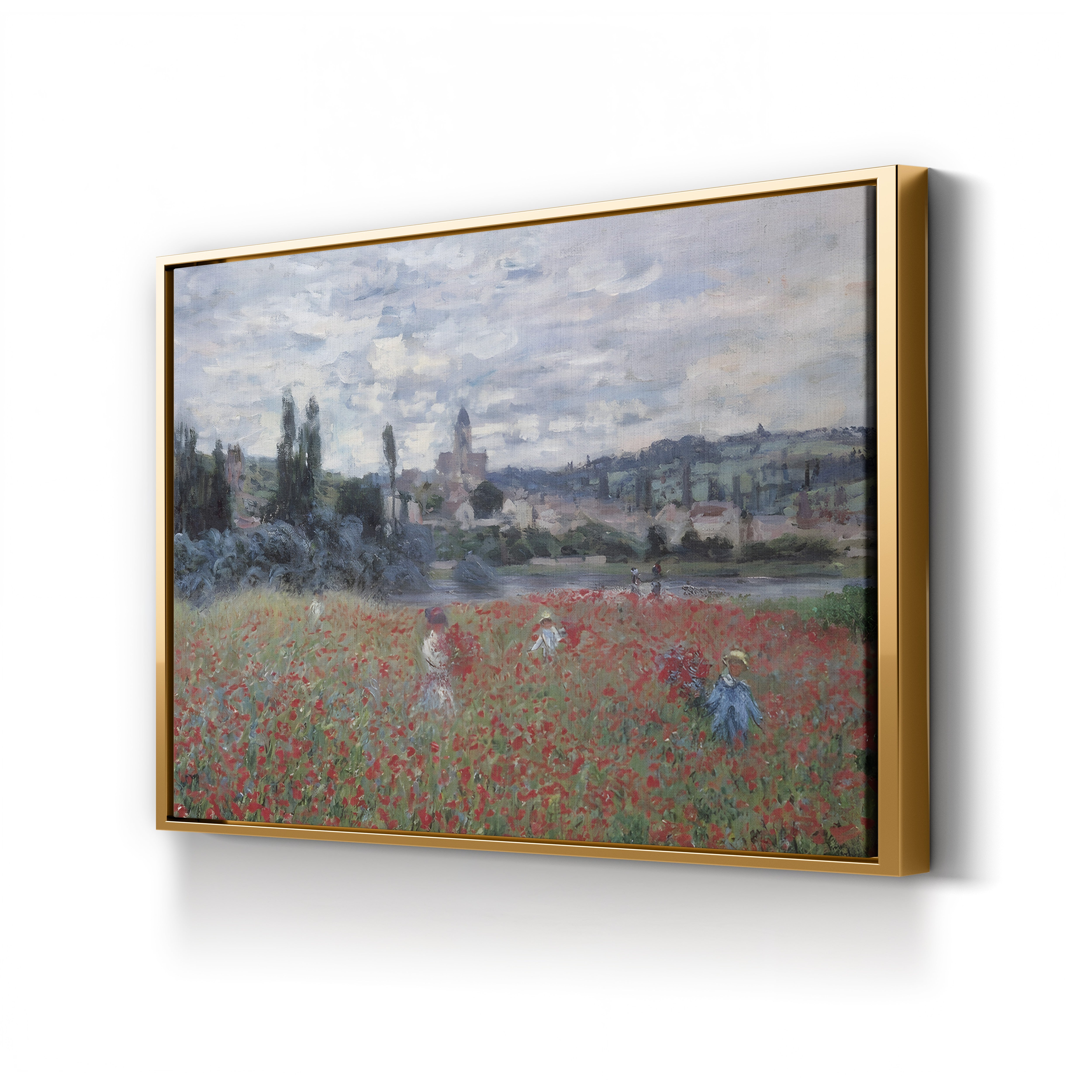 Poppy Field near Vétheuil (Champ de coquelicots près de Vétheuil), 1879 by Claude Monet